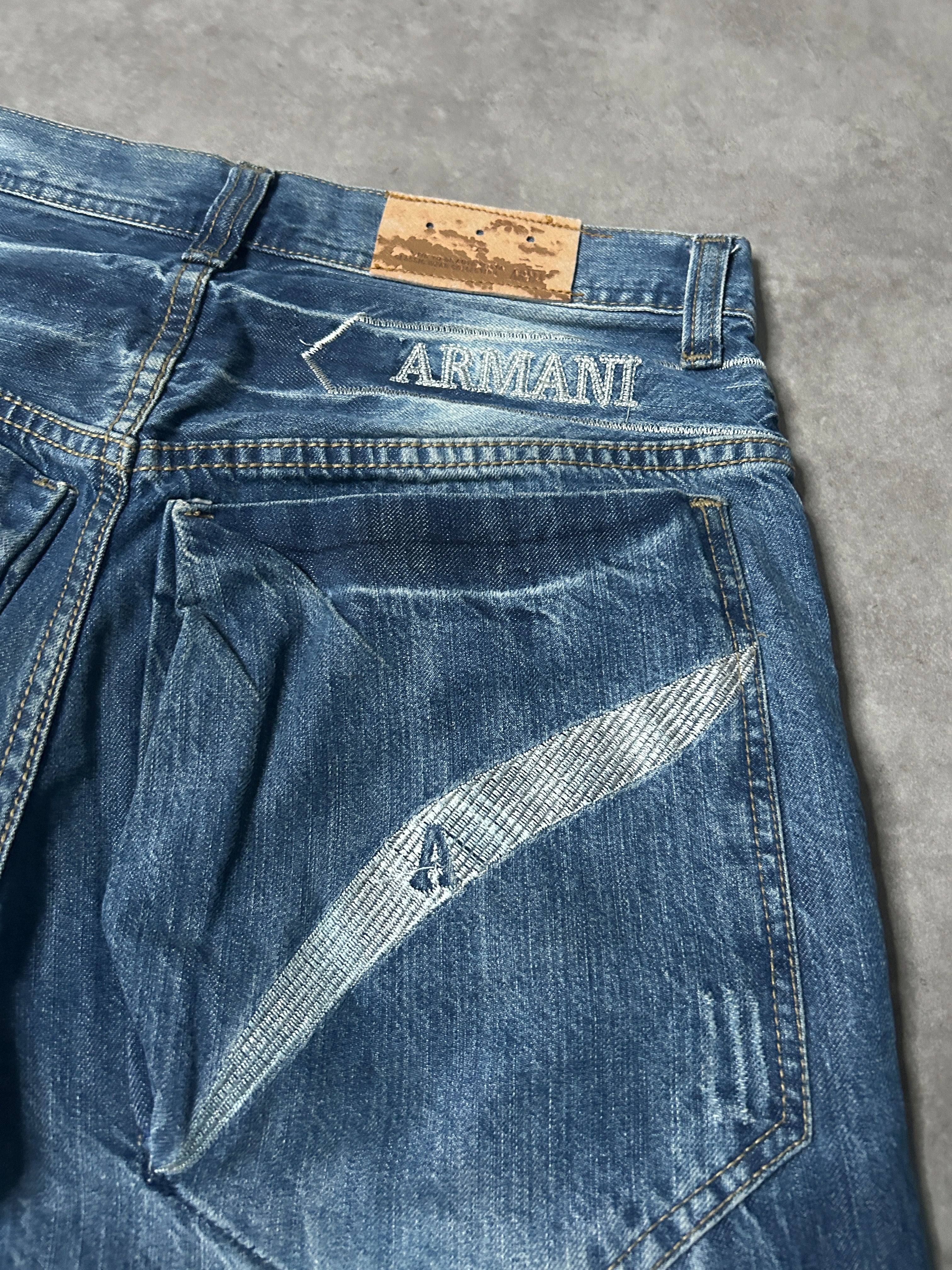 Armani Vintage Flared Jeans*Rare*2003 M
