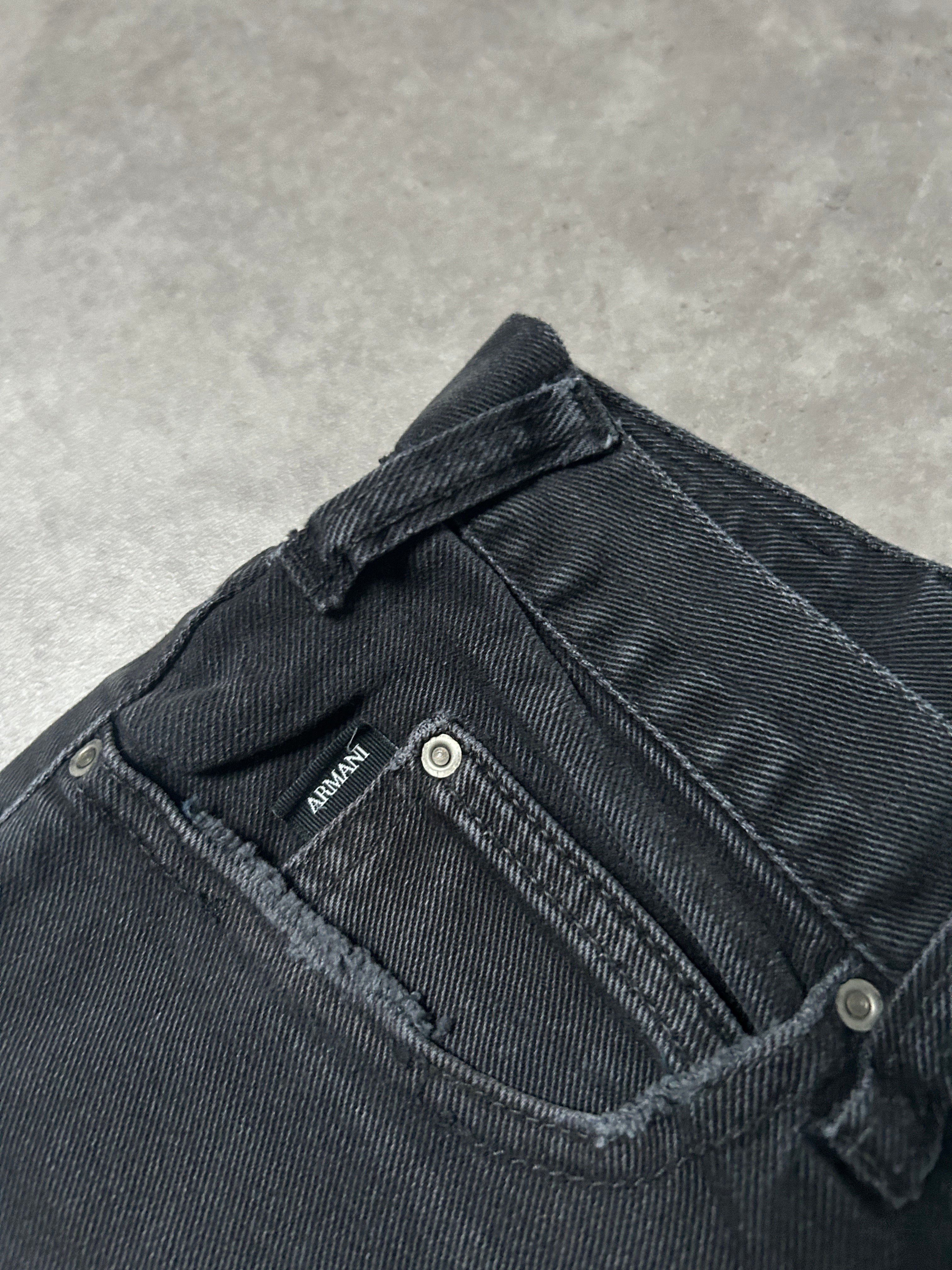 Armani Vintage Straight Fit Jeans 2010 S