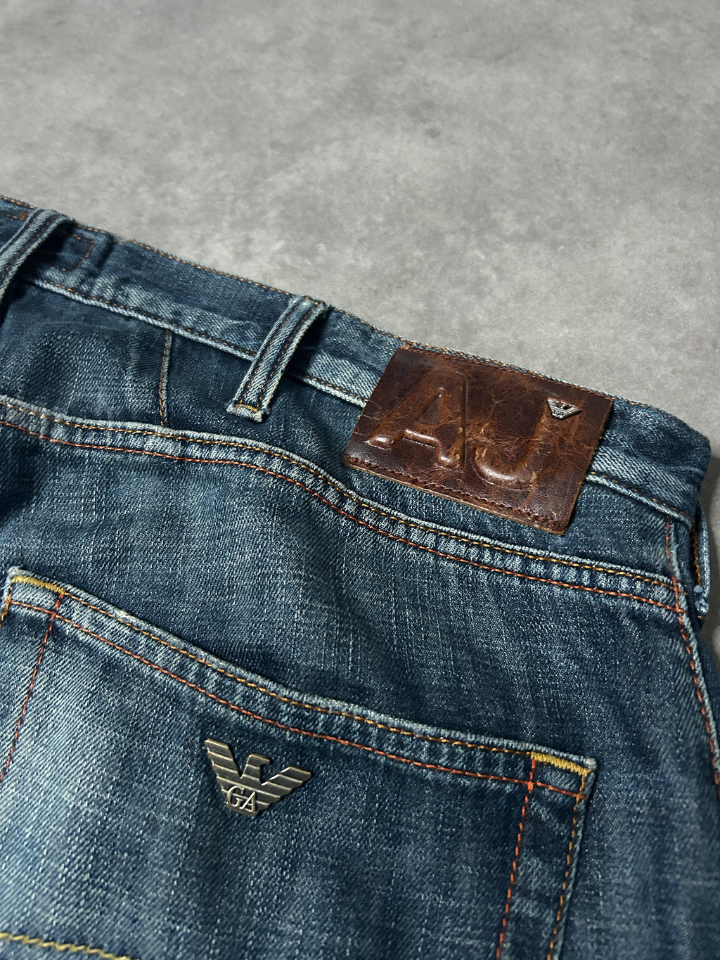 Armani Vintage Baggy Jeans 2004 L