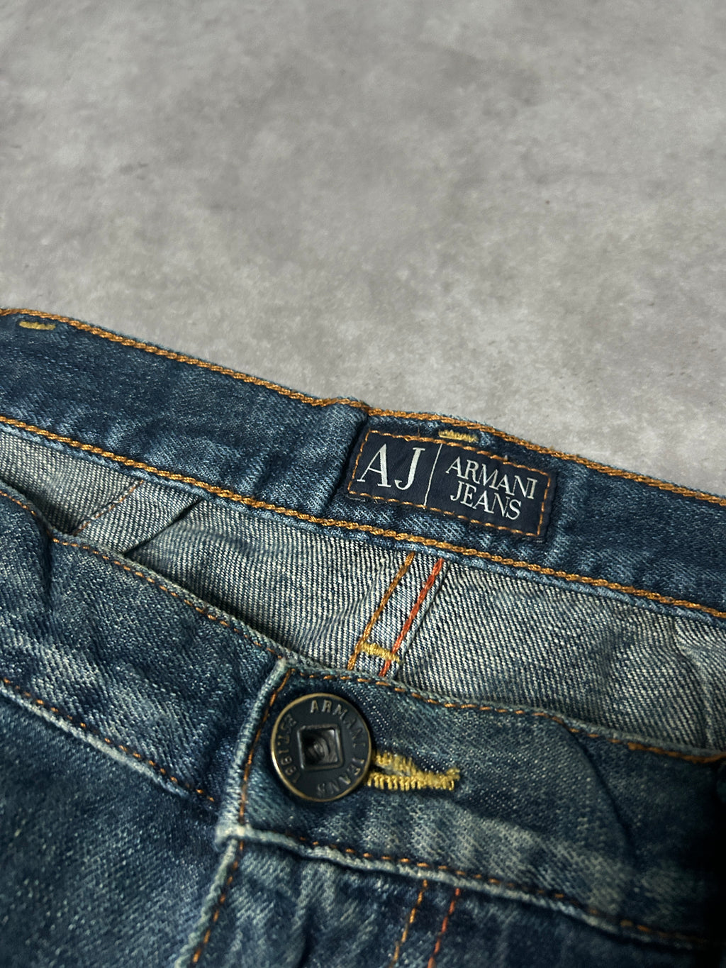 Armani Vintage Baggy Jeans 2004 L