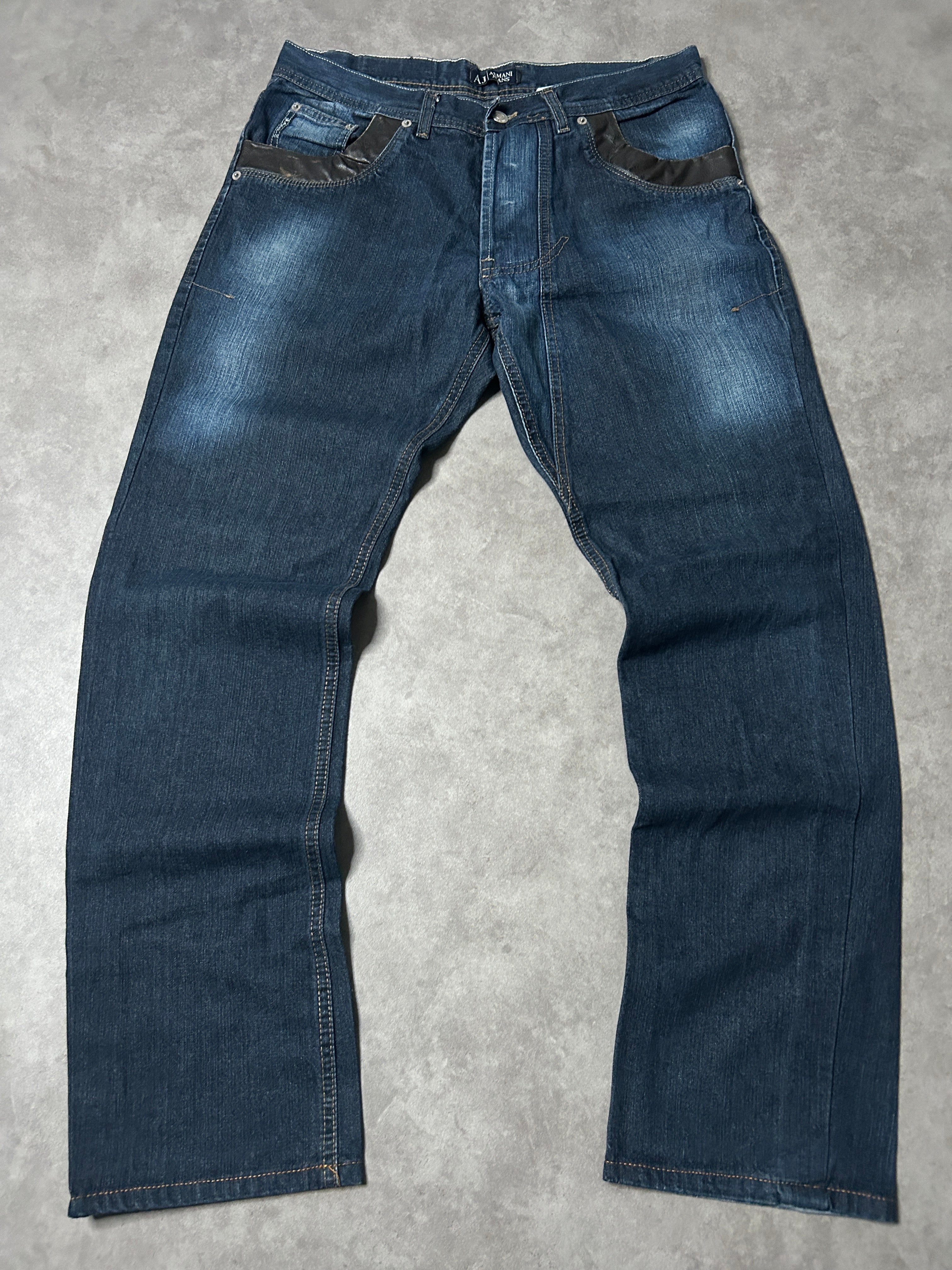 Armani Vintage Straight Fit Jeans 2008 M