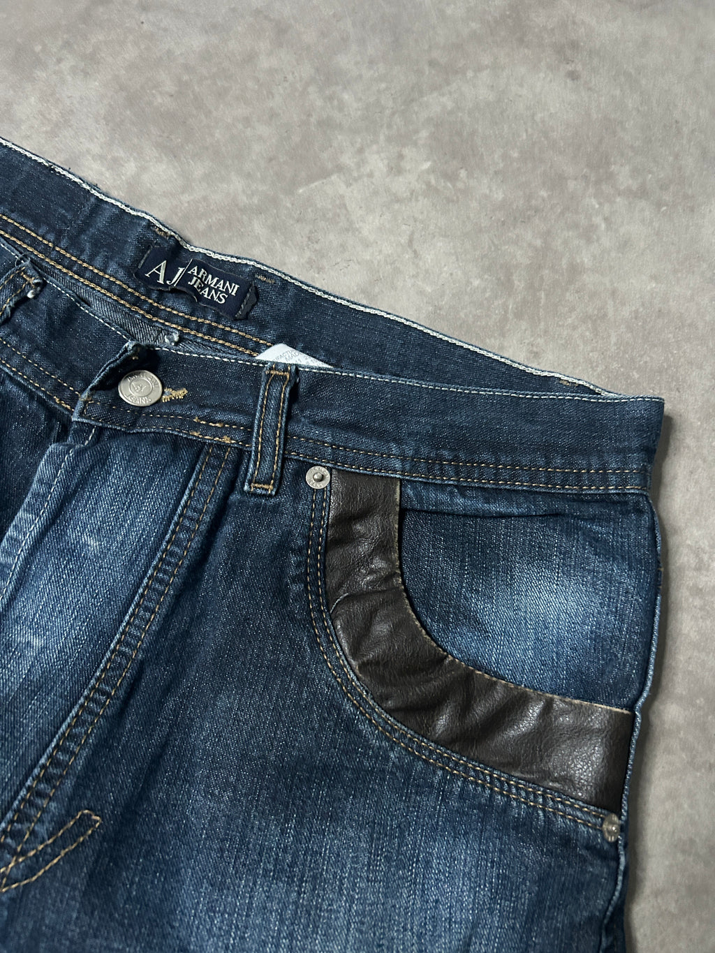 Armani Vintage Straight Fit Jeans 2008 M
