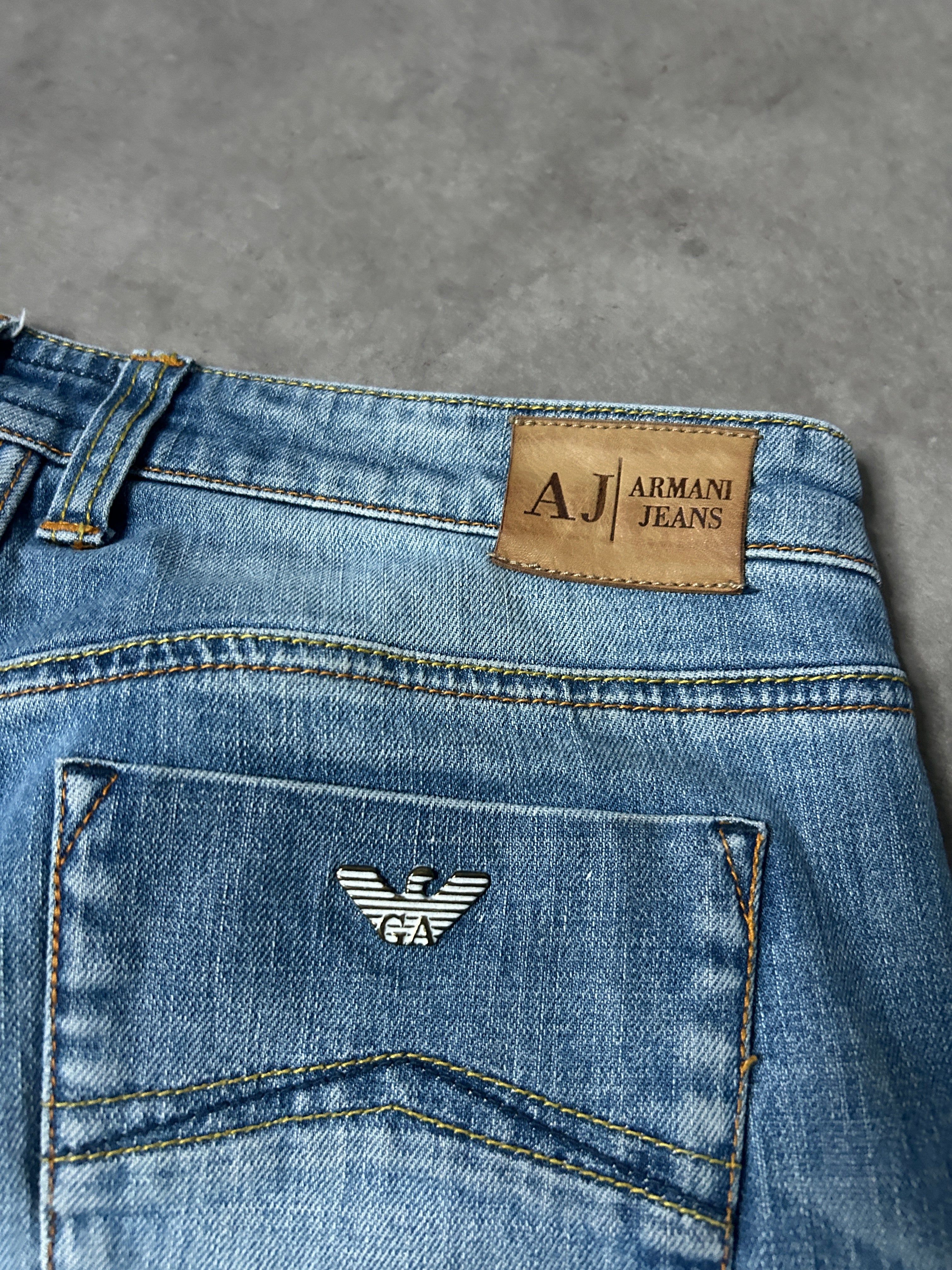 Armani Vintage Straight Fit Jeans 2007 M