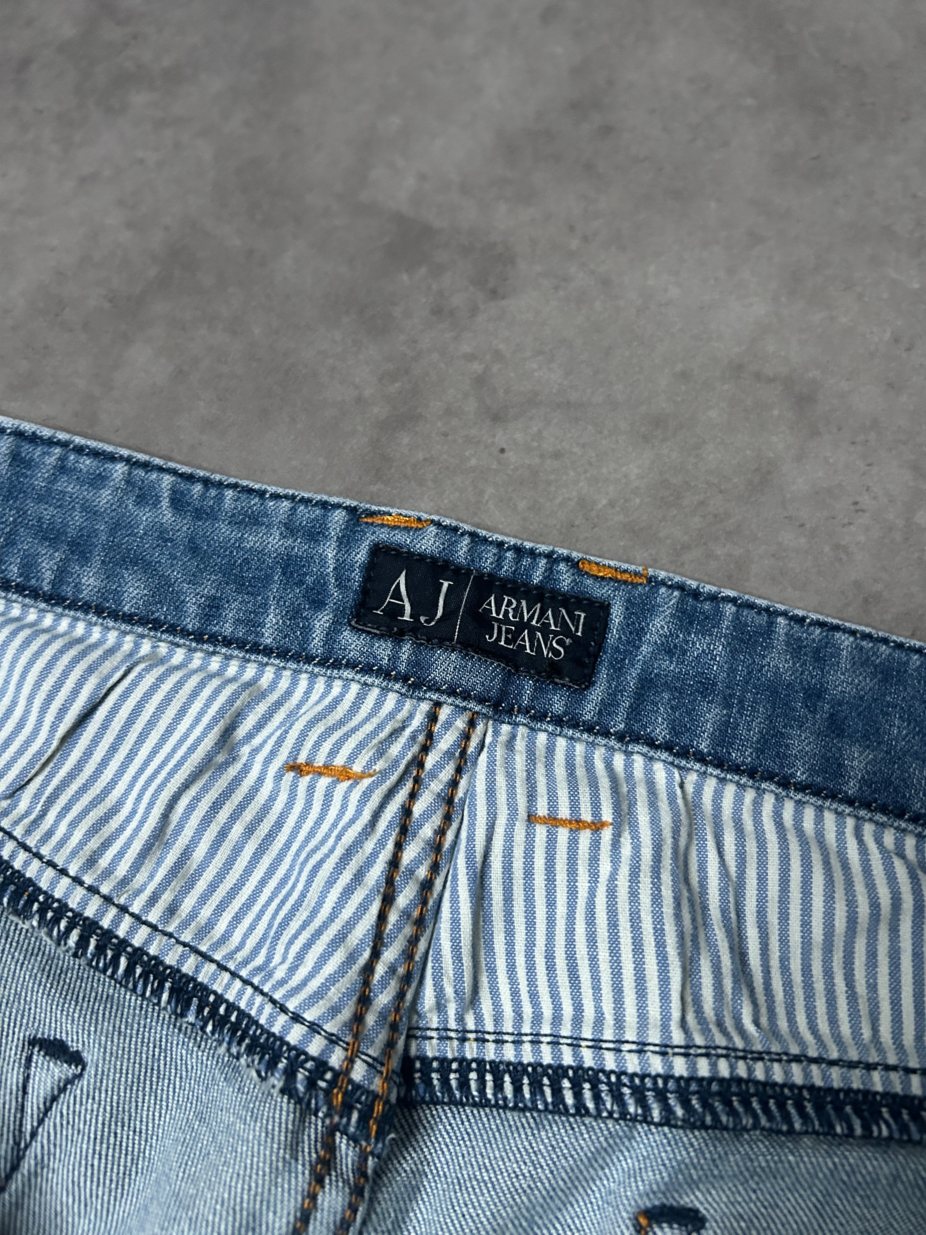 Armani Vintage Straight Fit Jeans 2007 M