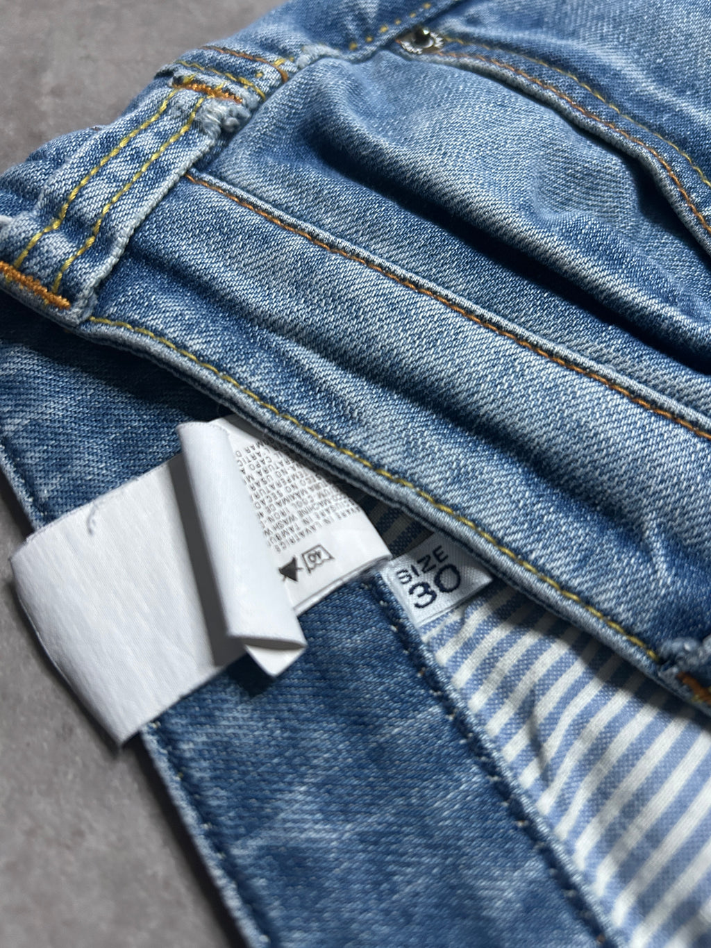 Armani Vintage Straight Fit Jeans 2007 M