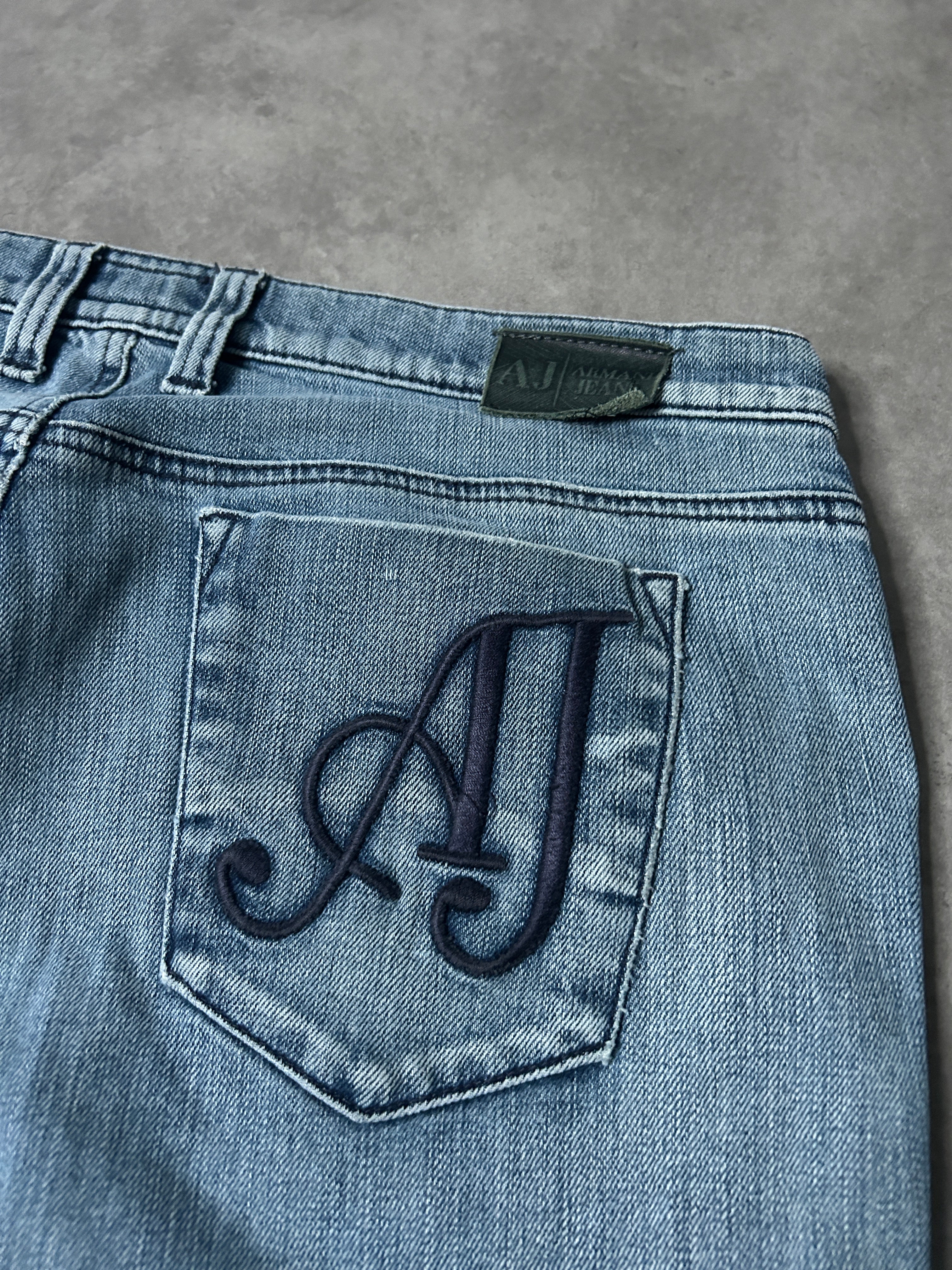 Armani Vintage Straight Fit Jeans*Rare*2007 M