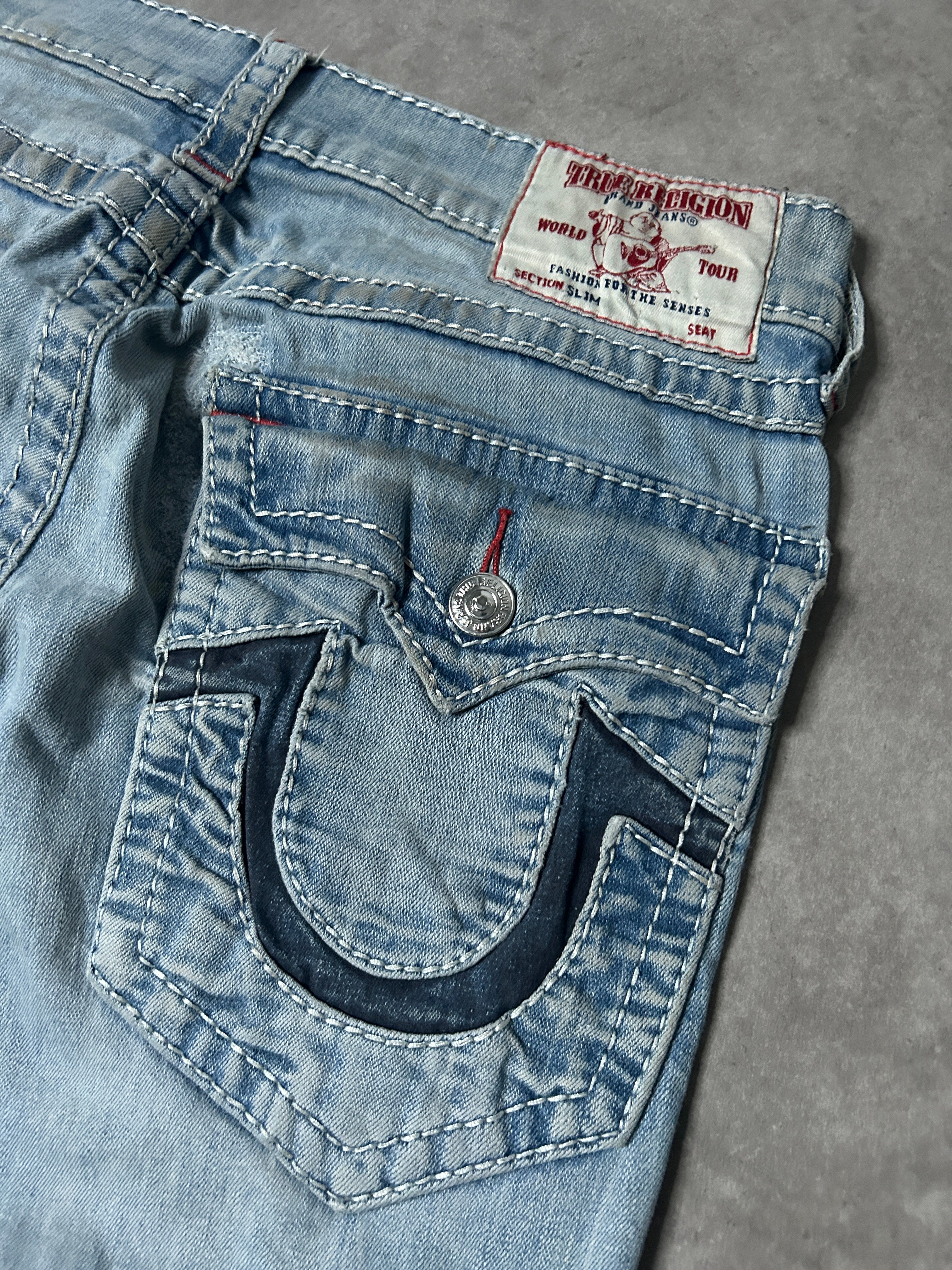 True Religion Vintage Tapered Fit Jeans 2007 M