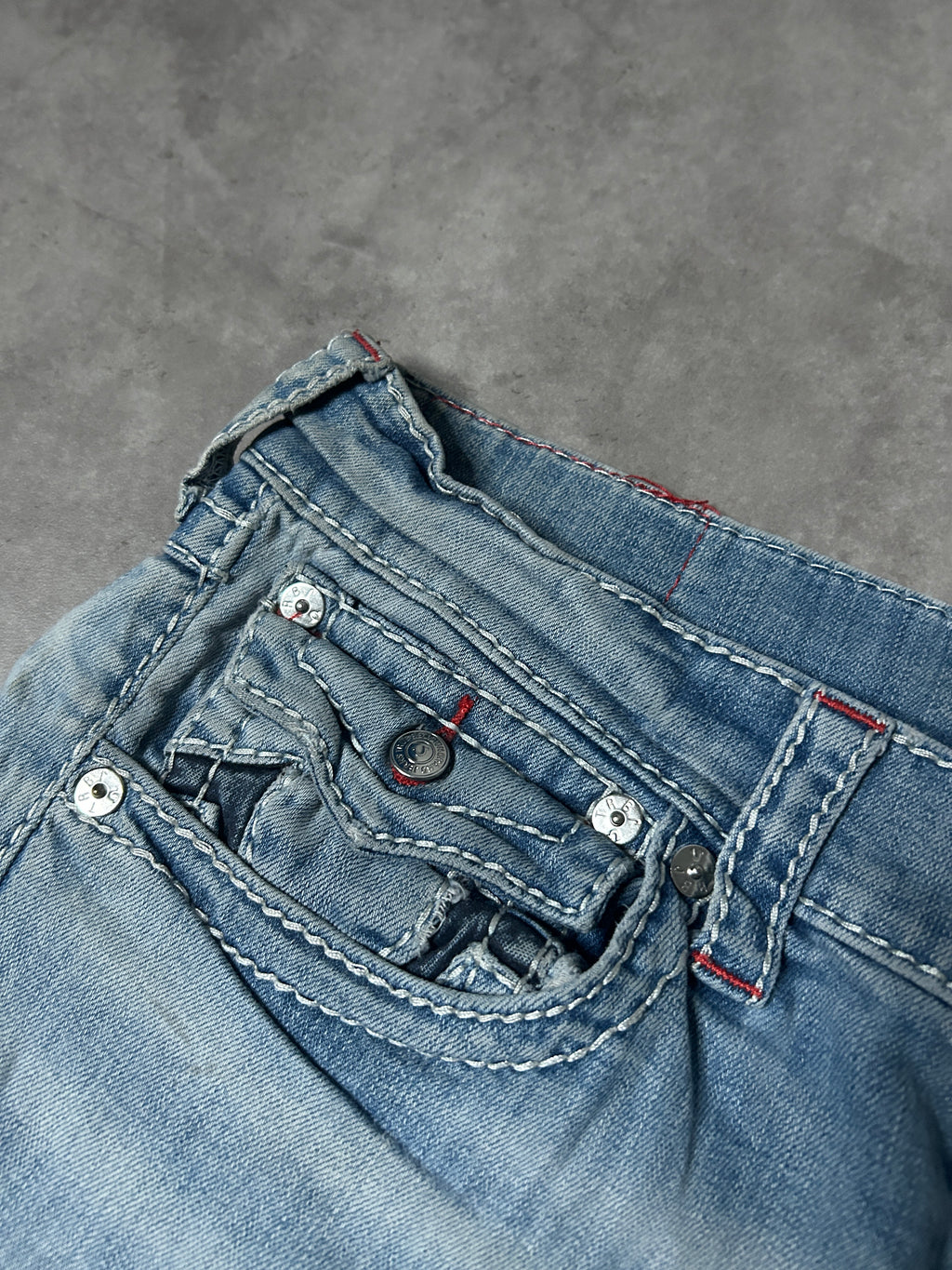 True Religion Vintage Tapered Fit Jeans 2007 M