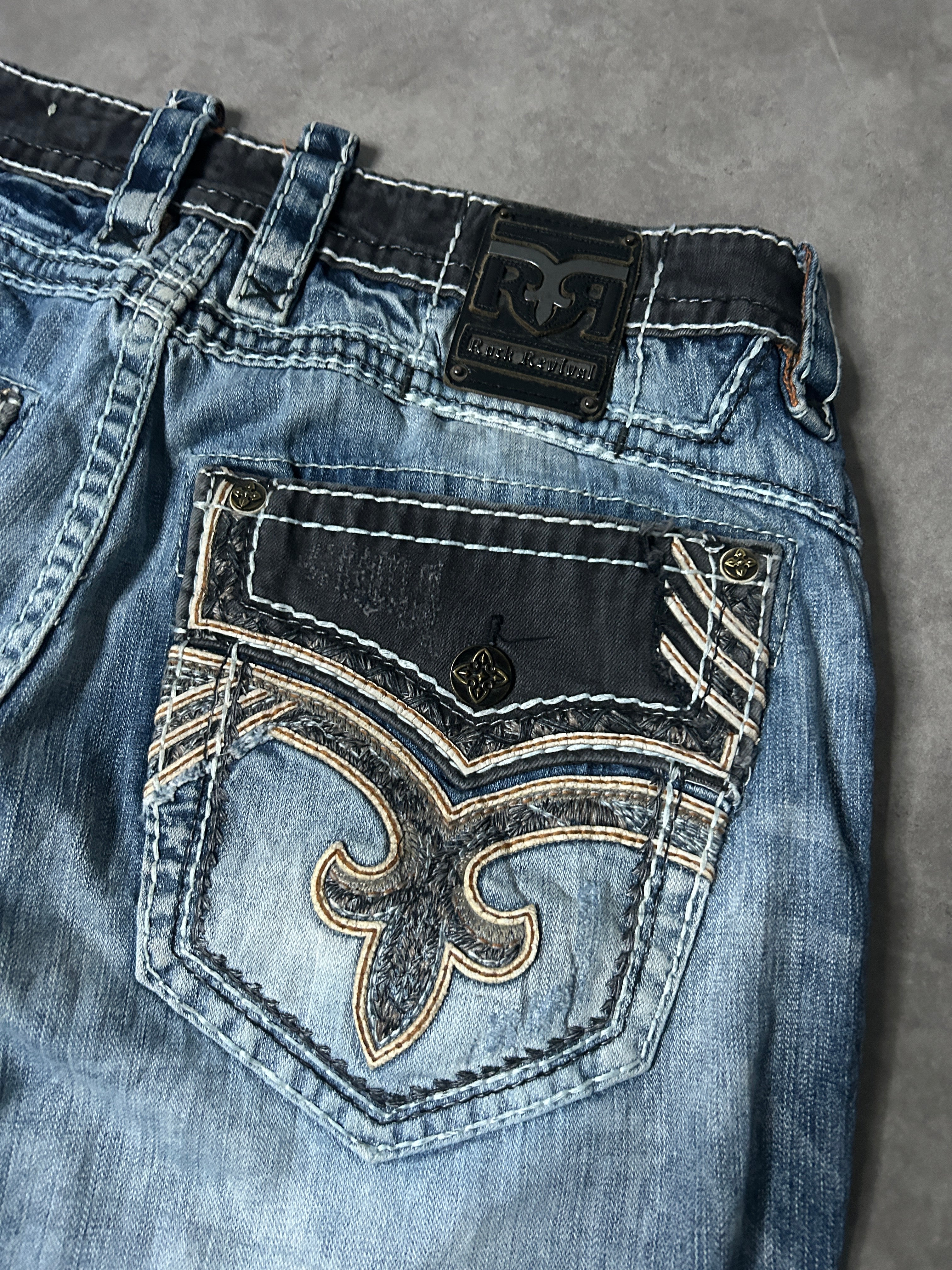 Rock Revival Vintage Regular Fit Jeans*Rare*2011 XL