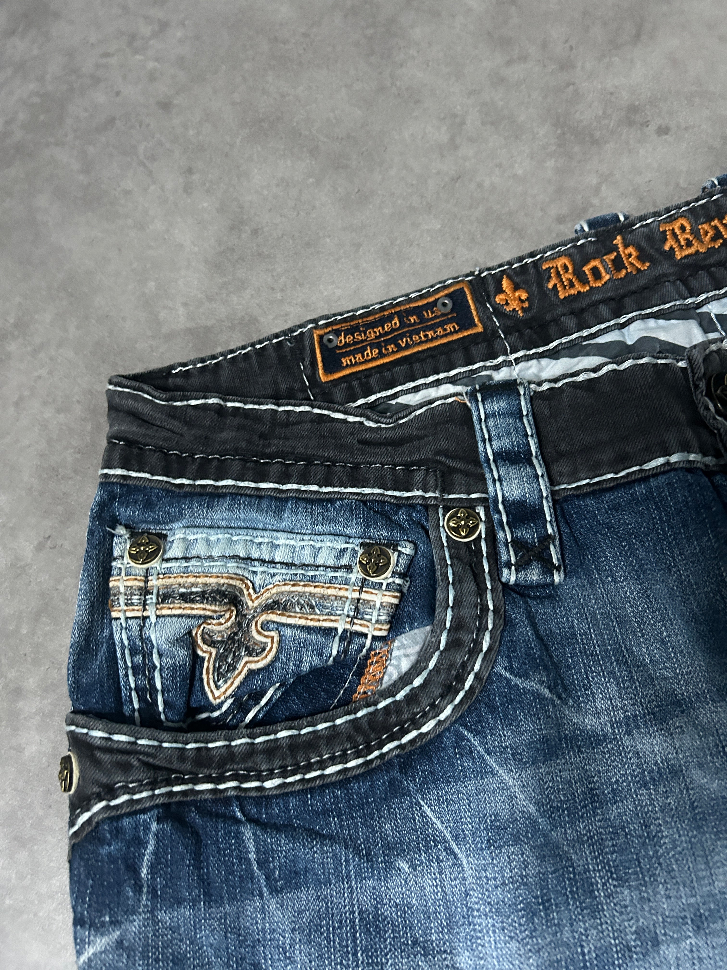 Rock Revival Vintage Regular Fit Jeans*Rare*2011 XL