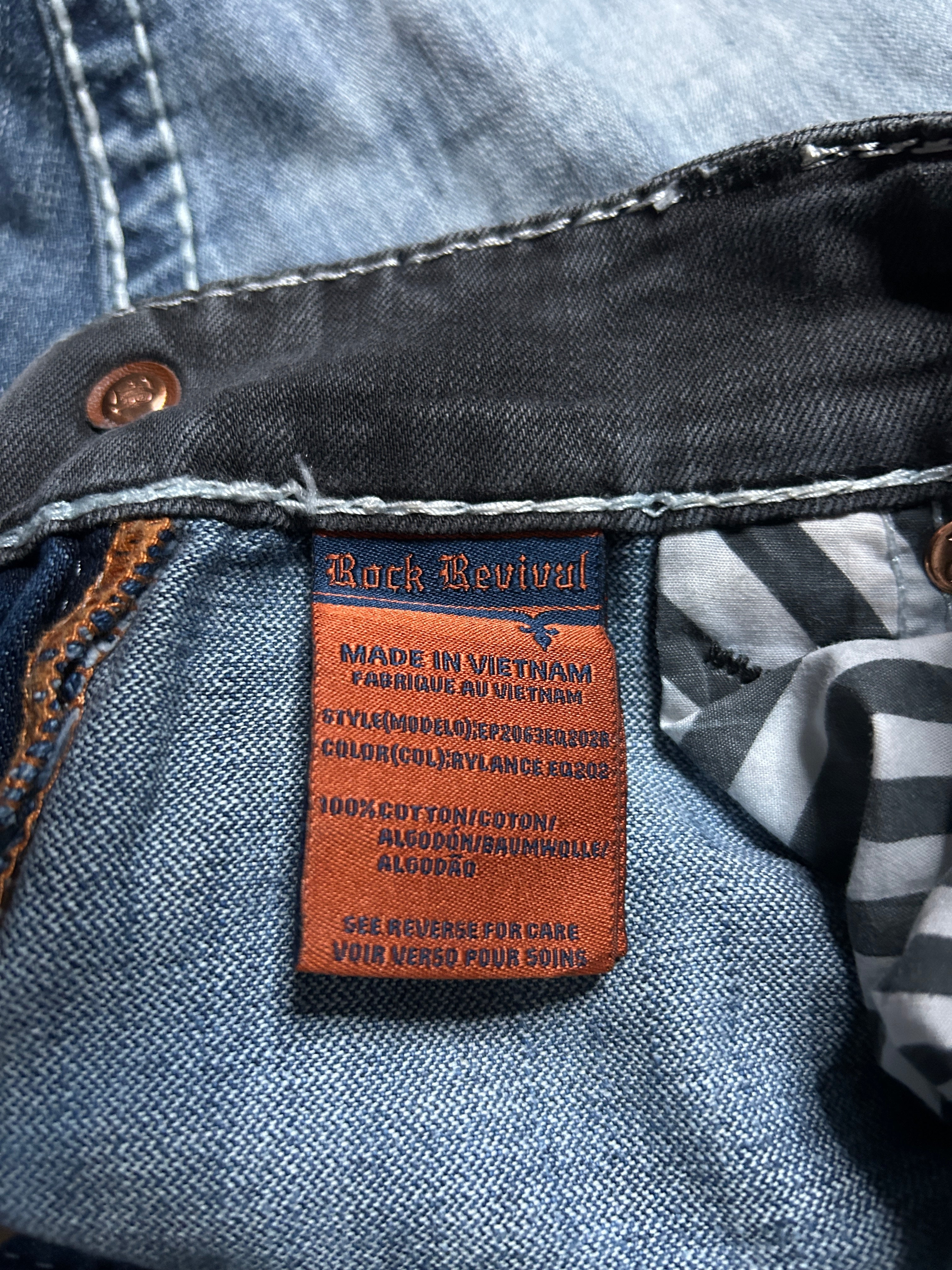 Rock Revival Vintage Regular Fit Jeans*Rare*2011 XL