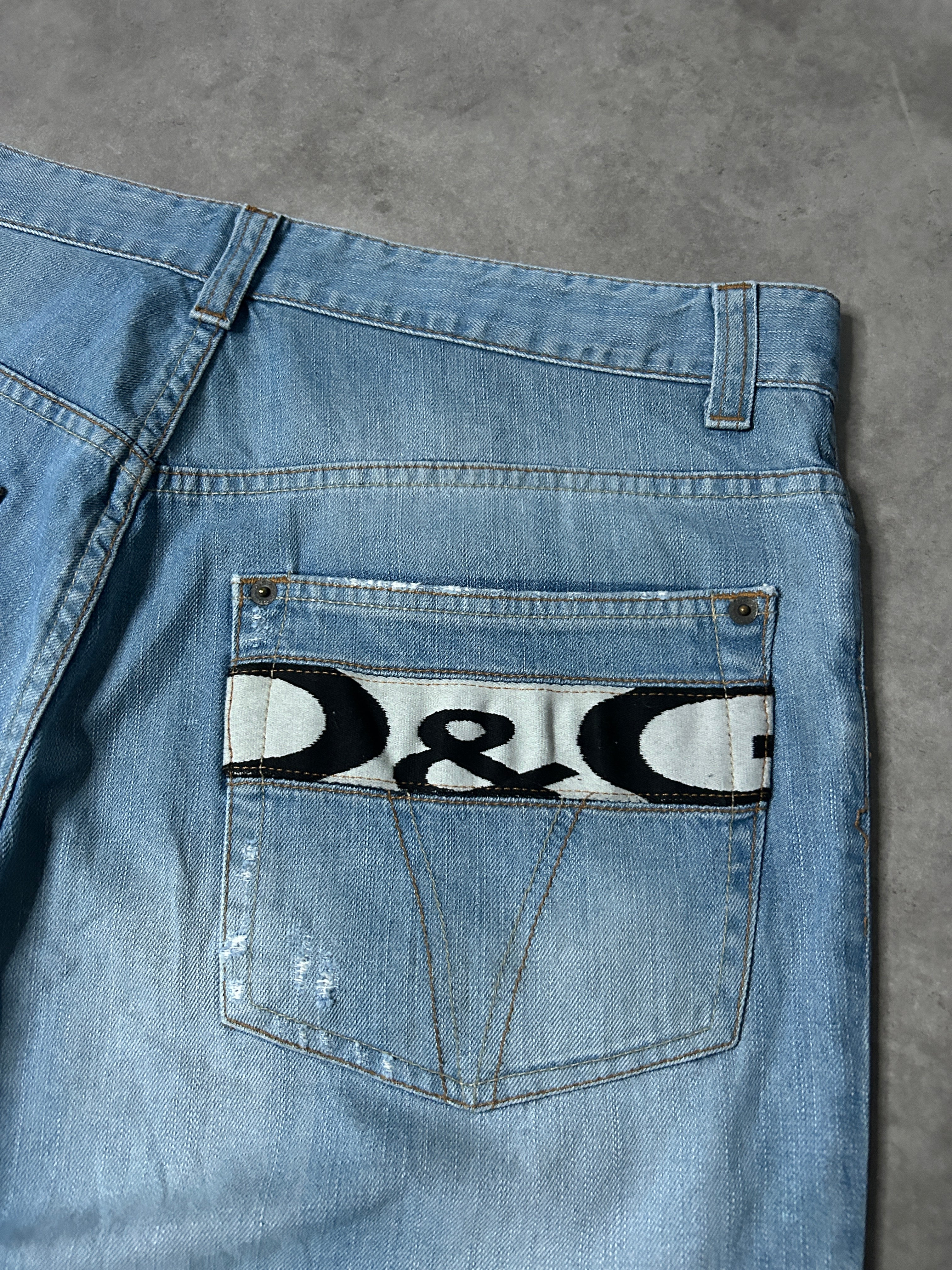 D&G Vintage Relaxed Fit Jeans 2005 M
