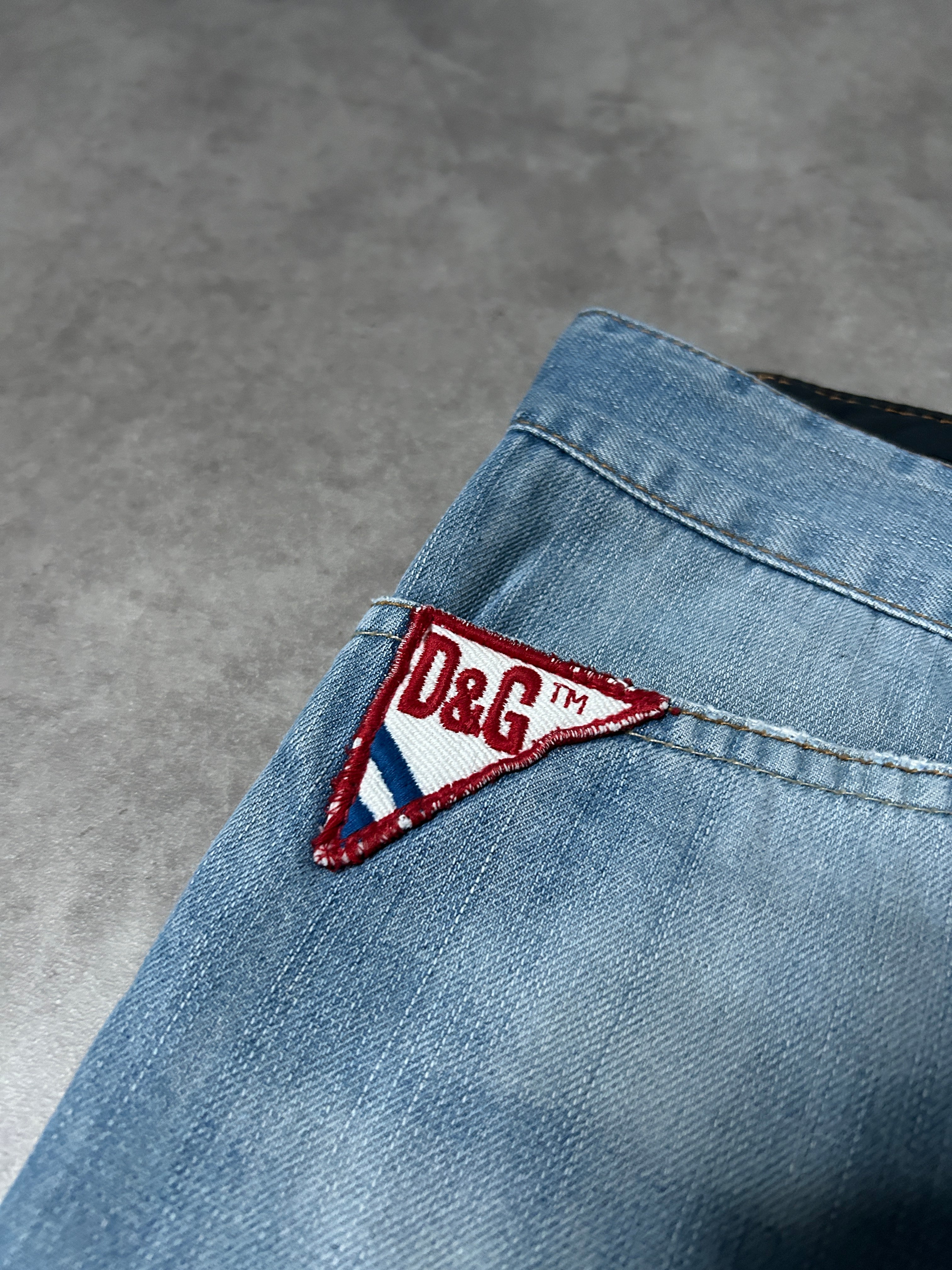 D&G Vintage Relaxed Fit Jeans 2005 M