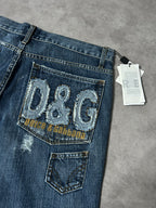 D&G Vintage Straight Fit Jeans*Rare*2008 XL