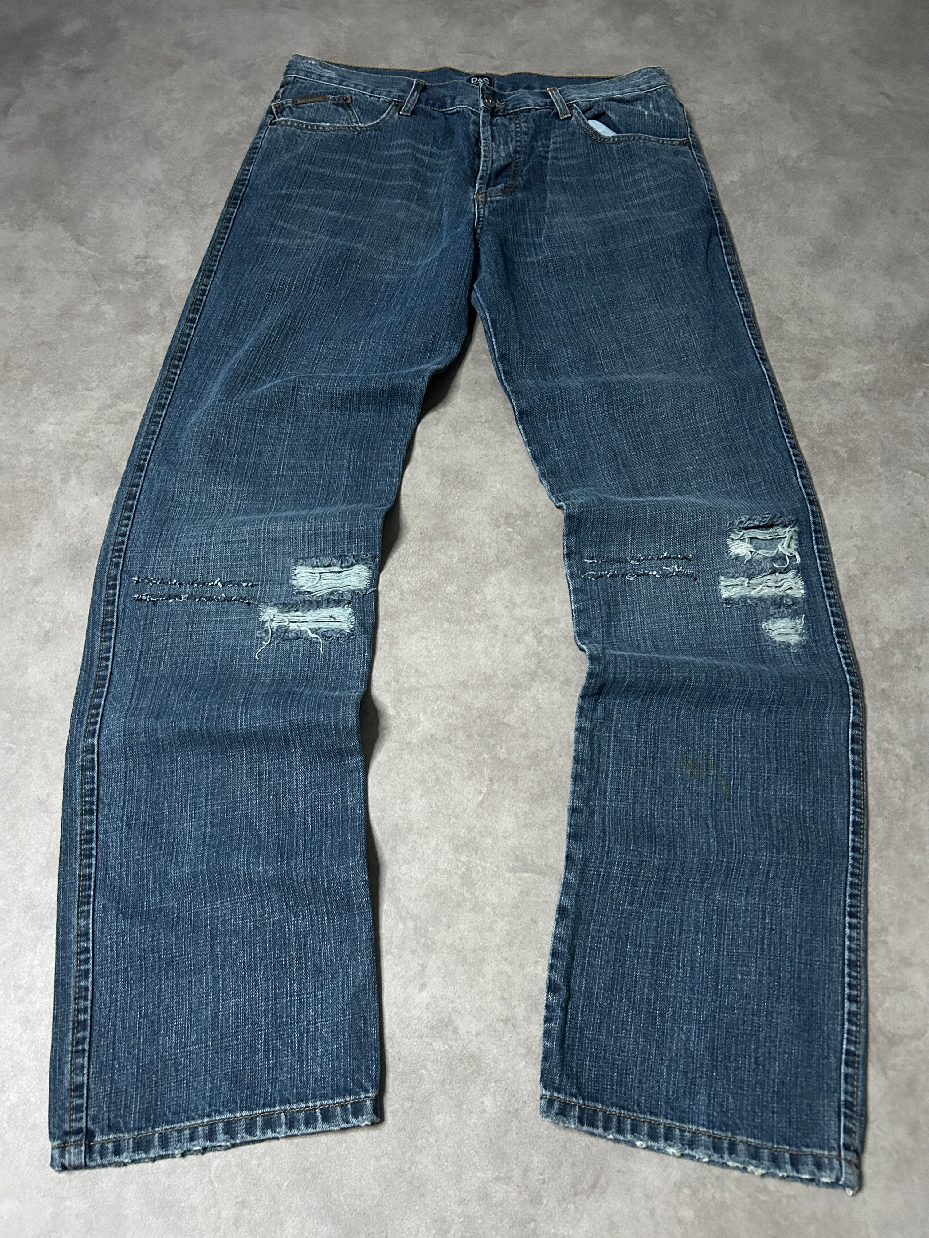 D&G Vintage Straight Fit Jeans*Rare*2008 XL