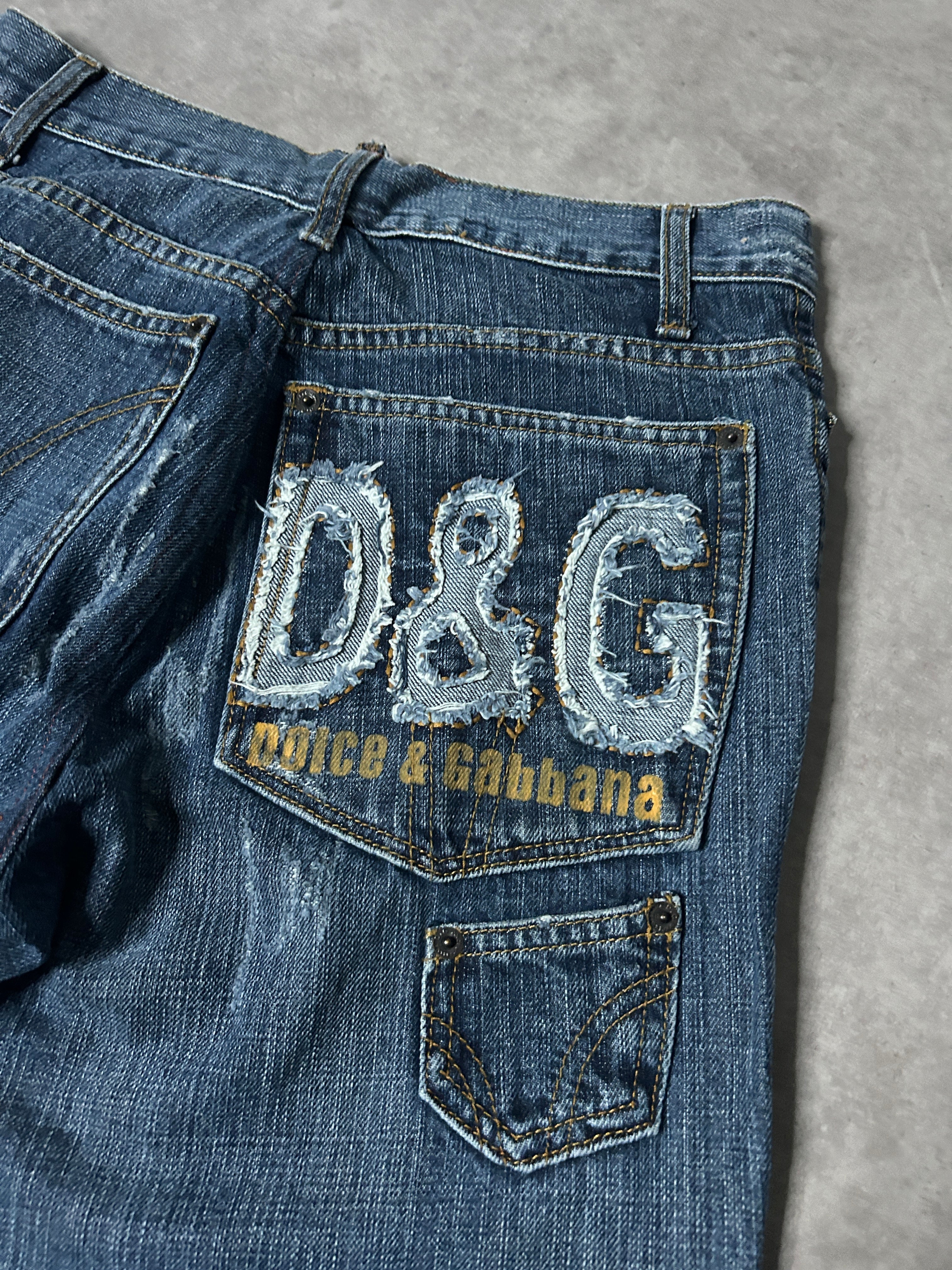 D&G Vintage Regular Fit Jeans 2006 S