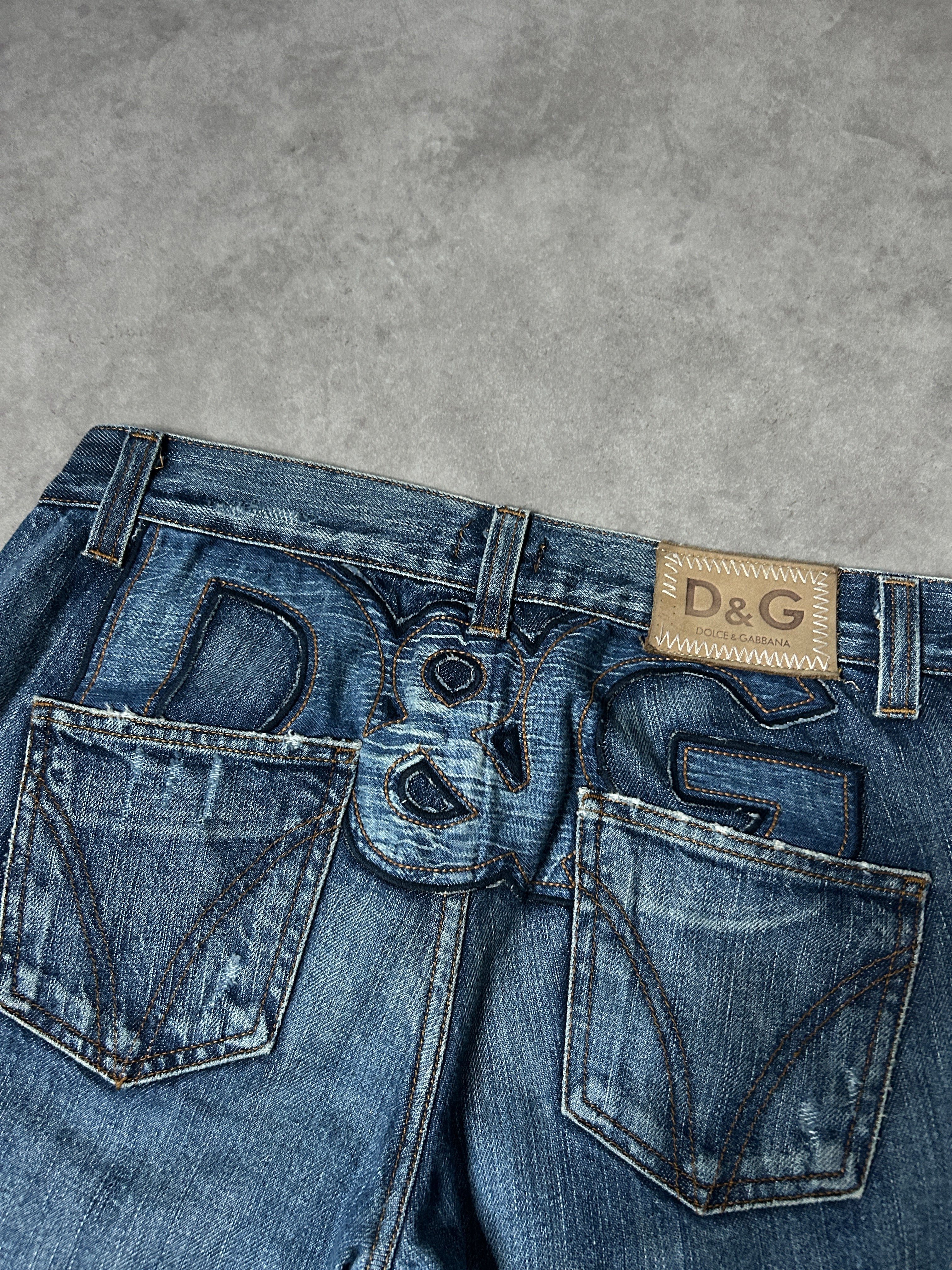 D&G Vintage Straight Fit Jeans*Rare*2005 L