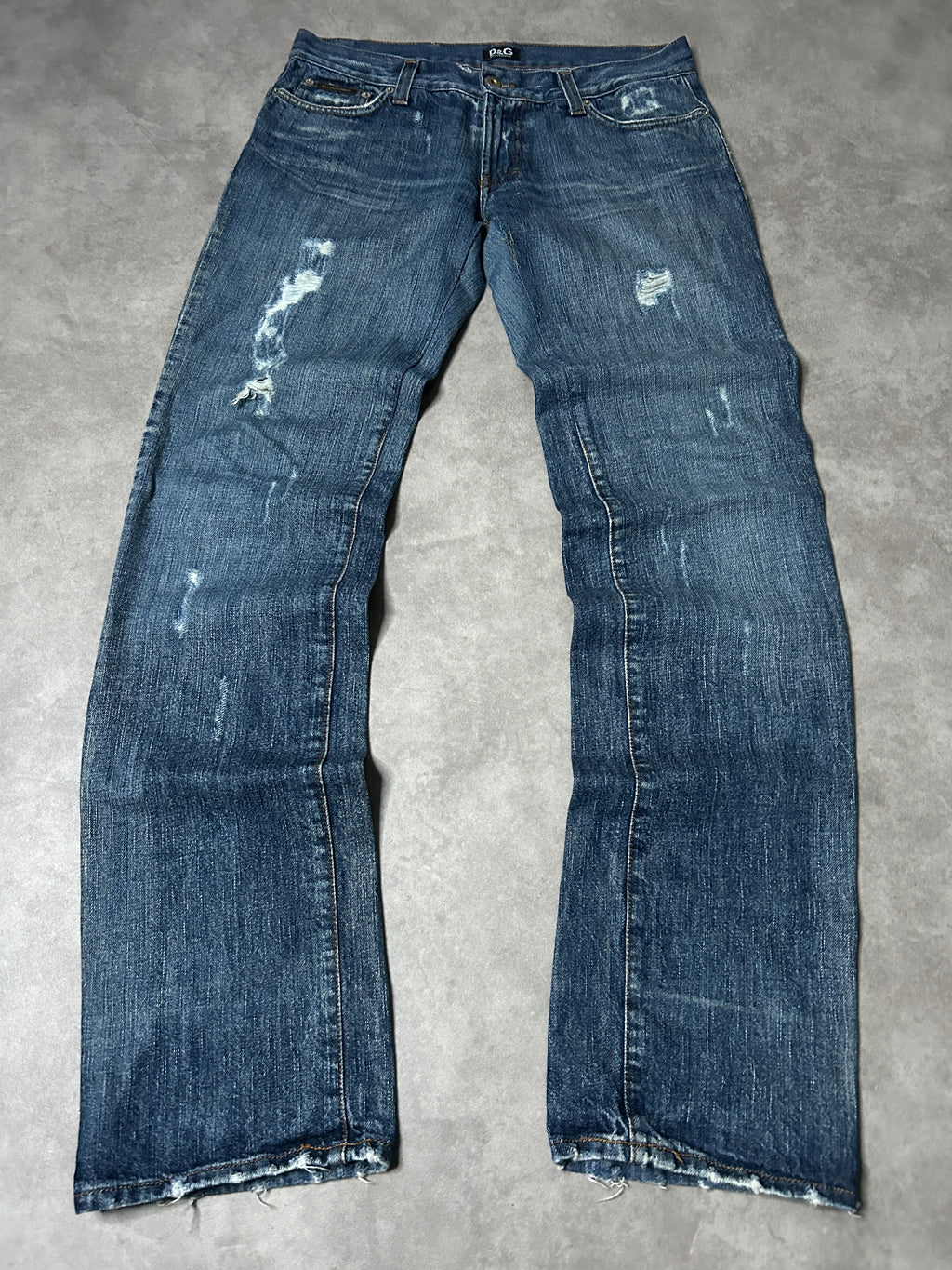 D&G Vintage Straight Fit Jeans*Rare*2005 L