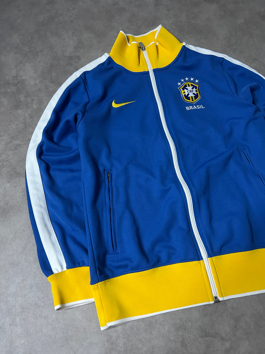 Nike Vintage Brasilien Zip Jacket*Rare*2008 S