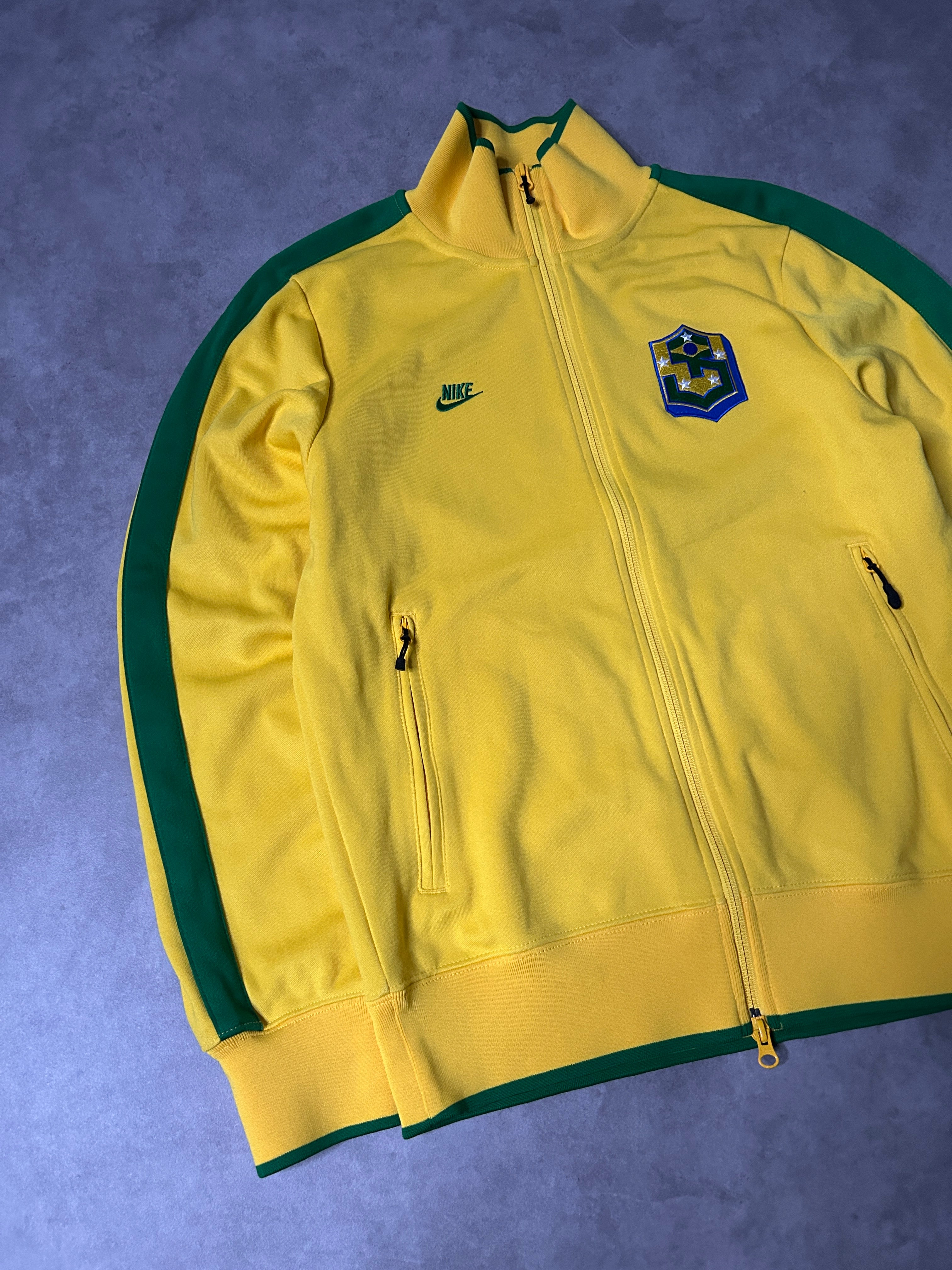 Nike Vintage Brasilien Zip Jacket*Rare*2010 S