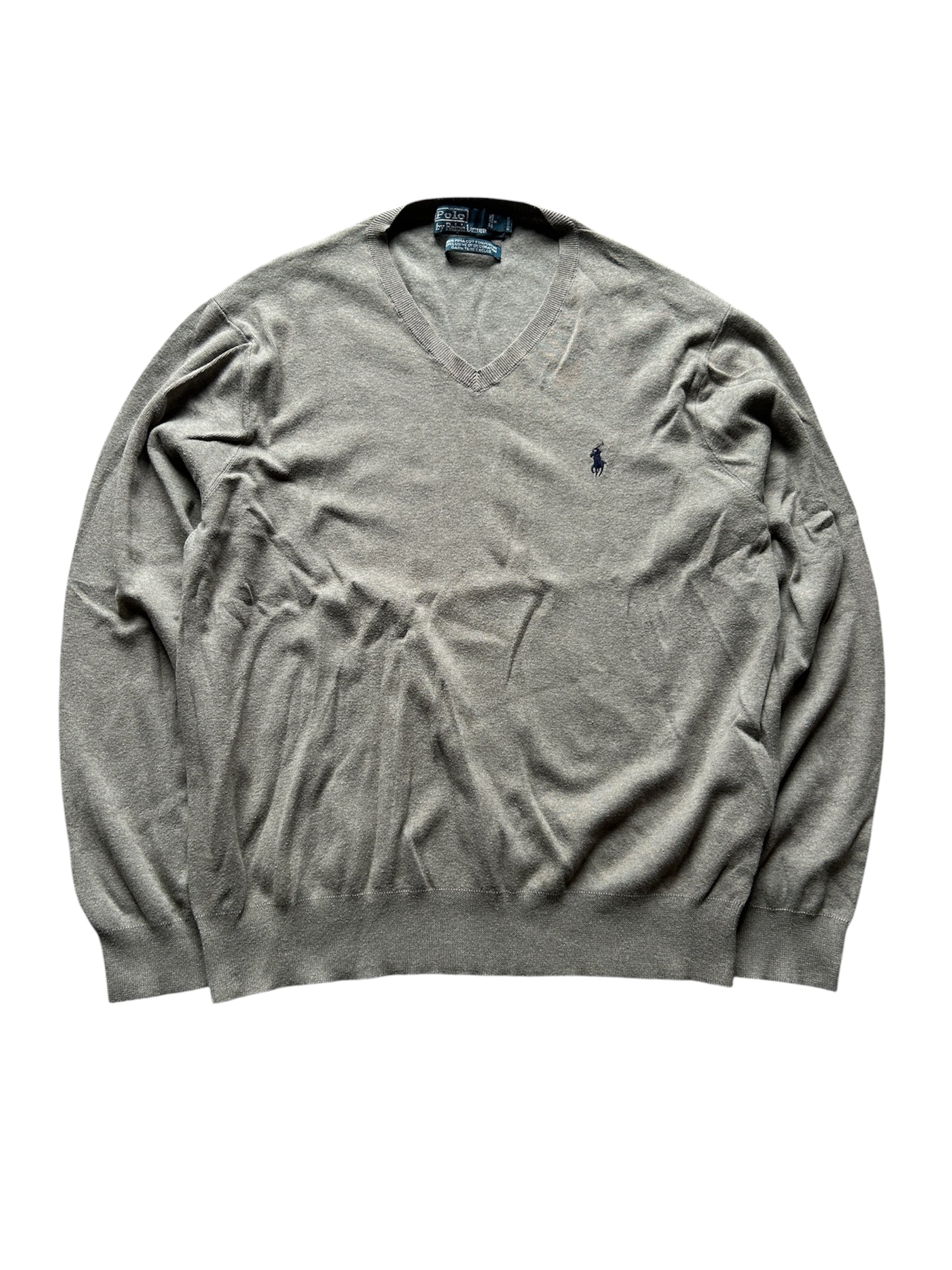 Ralph Lauren Vintage V-Neck Pullover XL