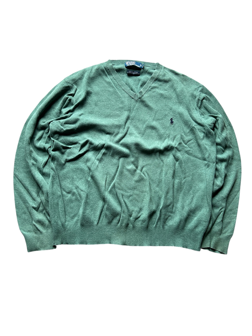 Ralph Lauren Vintage V-Neck Pullover XL