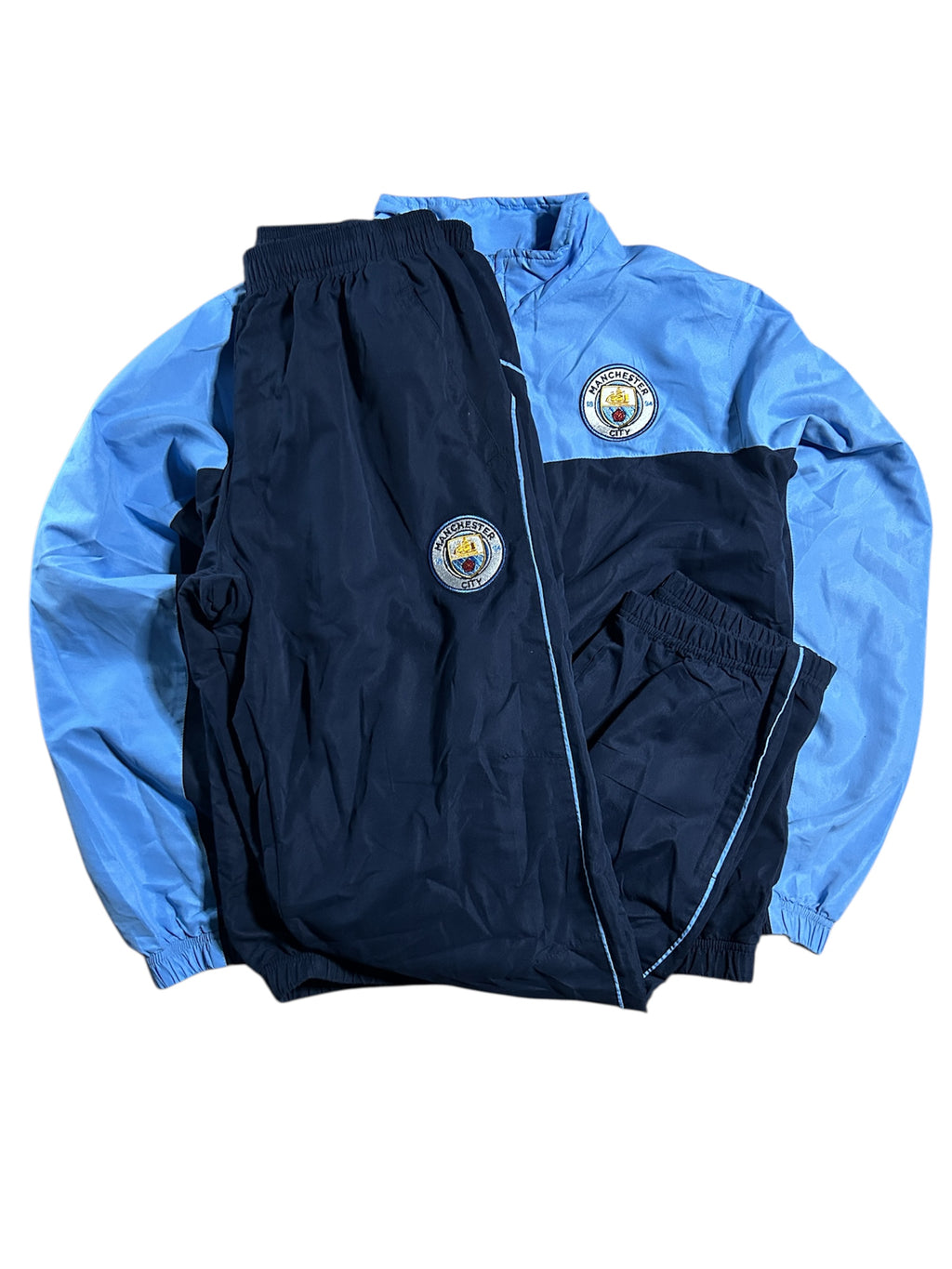 Manchester City Vintage Tracksuit 2018 S