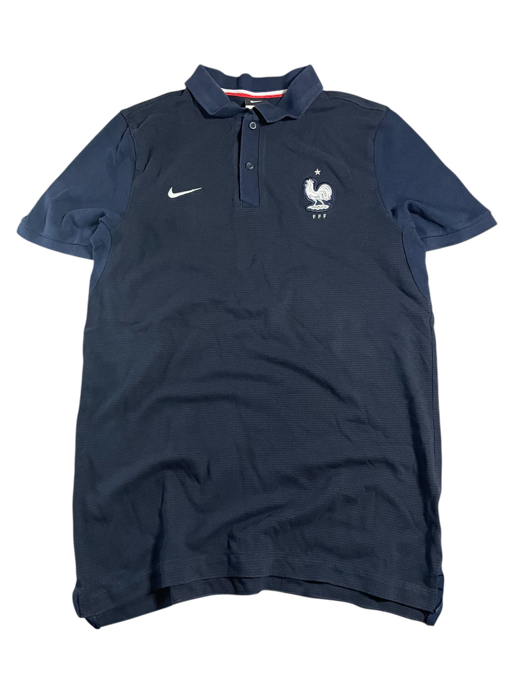 Nike Vintage Frankreich Polo 2010 L