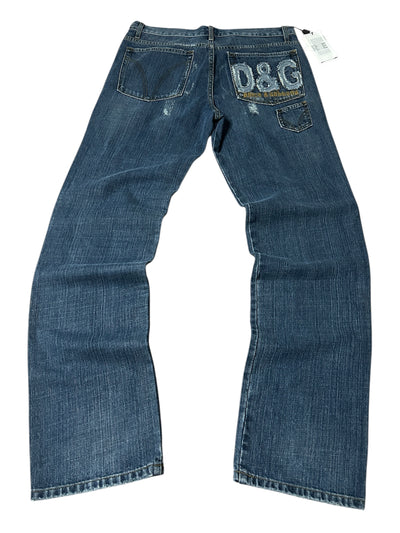 D&G Vintage Straight Fit Jeans*Rare*2008 XL
