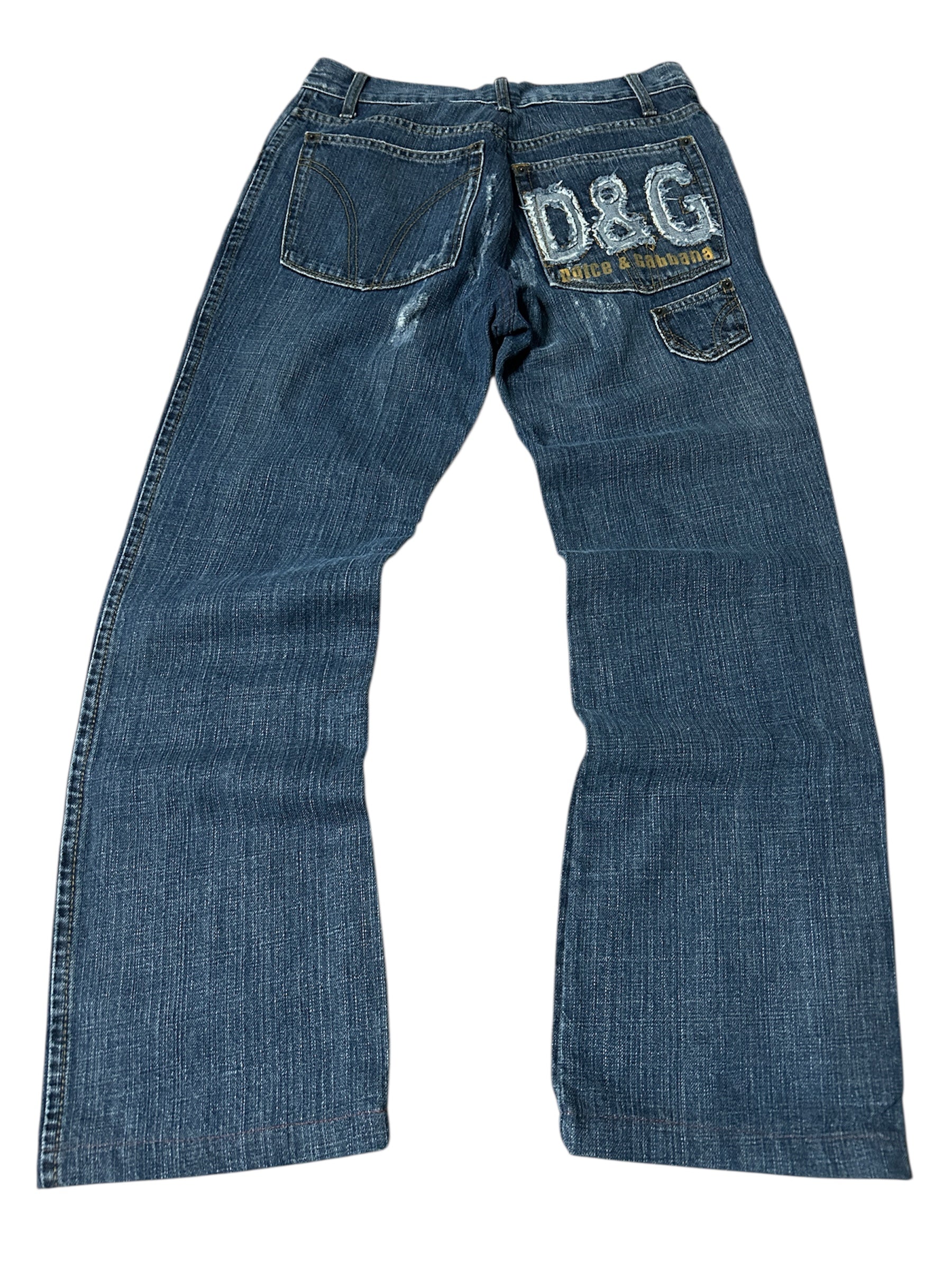 D&G Vintage Regular Fit Jeans 2006 S