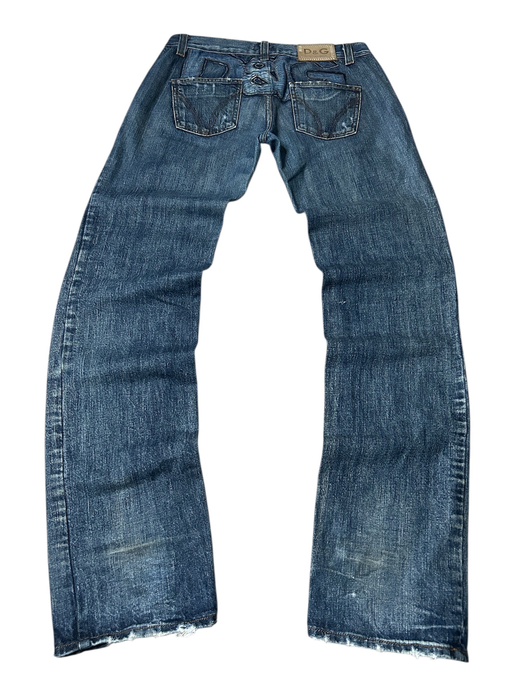 D&G Vintage Straight Fit Jeans*Rare*2005 L