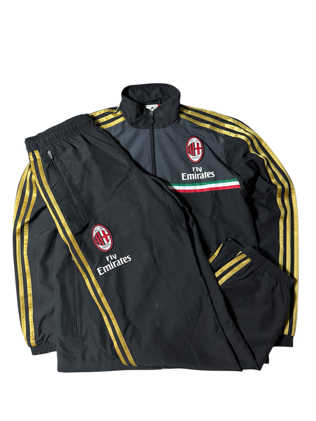 Adidas Vintage AC Mailand Tracksuit*Rare*2013 S