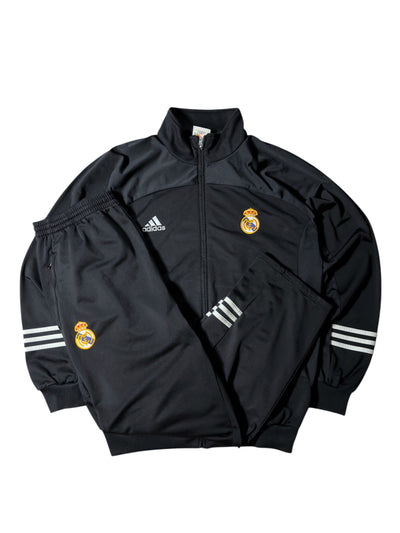 Adidas Vintage Real Madrid Tracksuit*Rare*2002 L