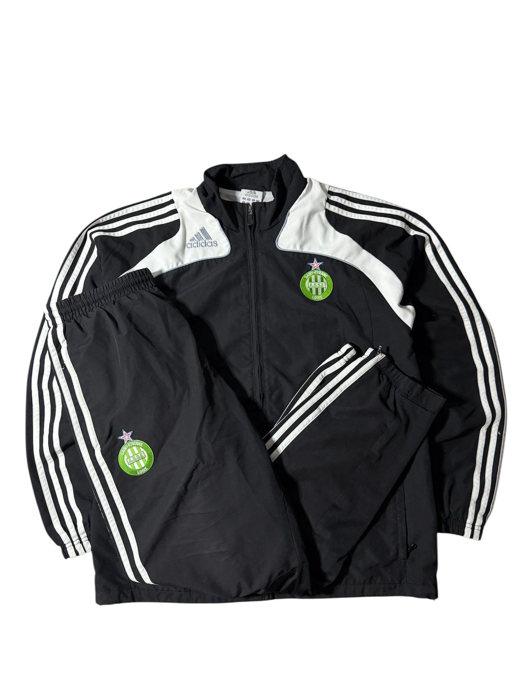 Adidas Vintage Saint-Étienne Tracksuit*Rare*2008 M