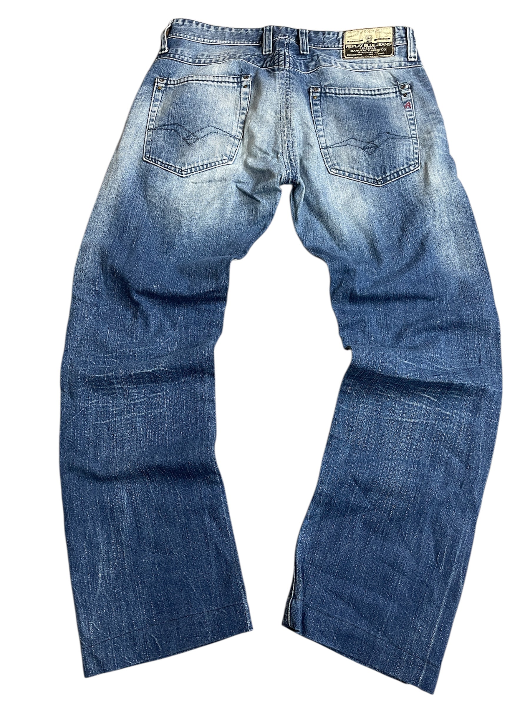 Replay Vintage Jeans Straight Fit*Rare*2007 M