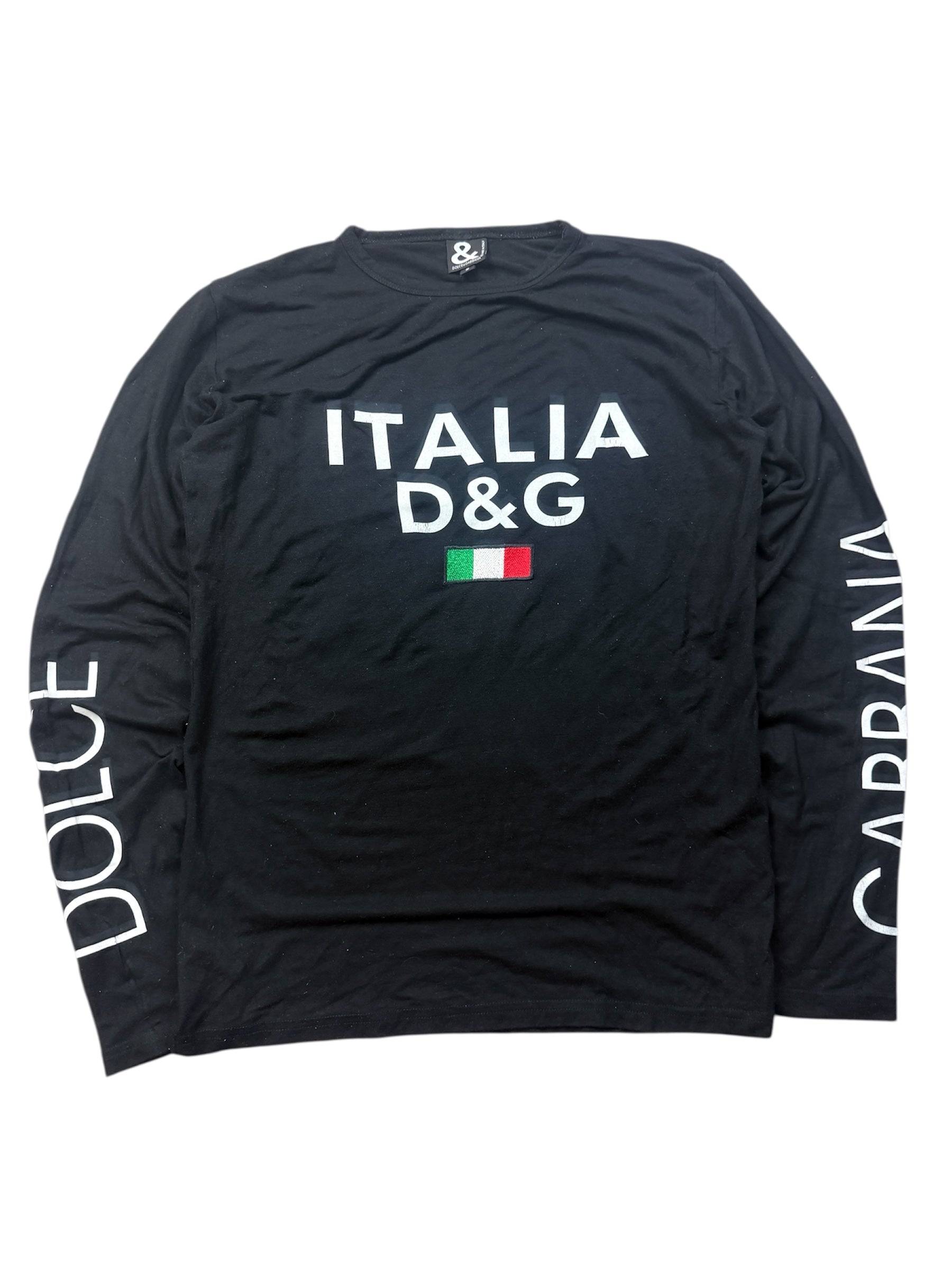 Dolce & Gabbana Italia Vintage Longsleeve*Rare*2010 S