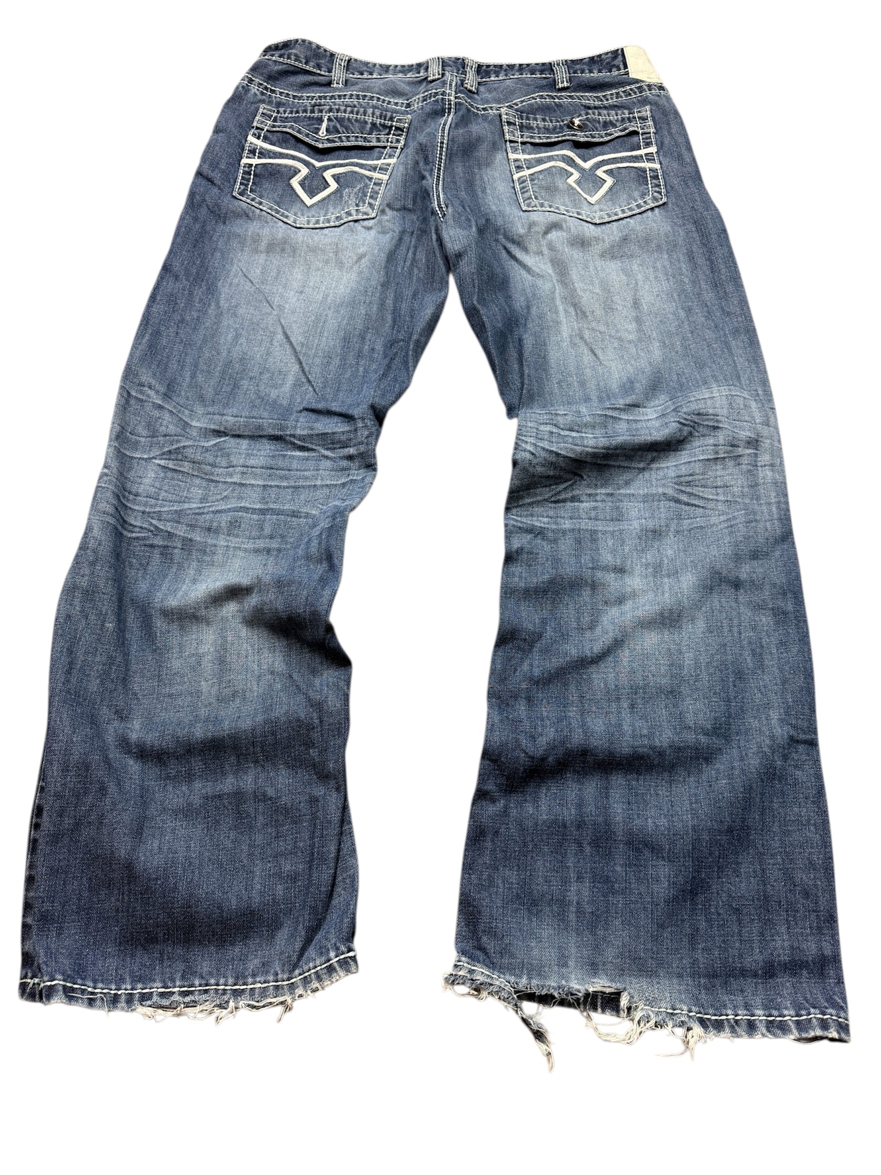 Helix Vintage Backprint Y2K Jeans 2000s XL Herren