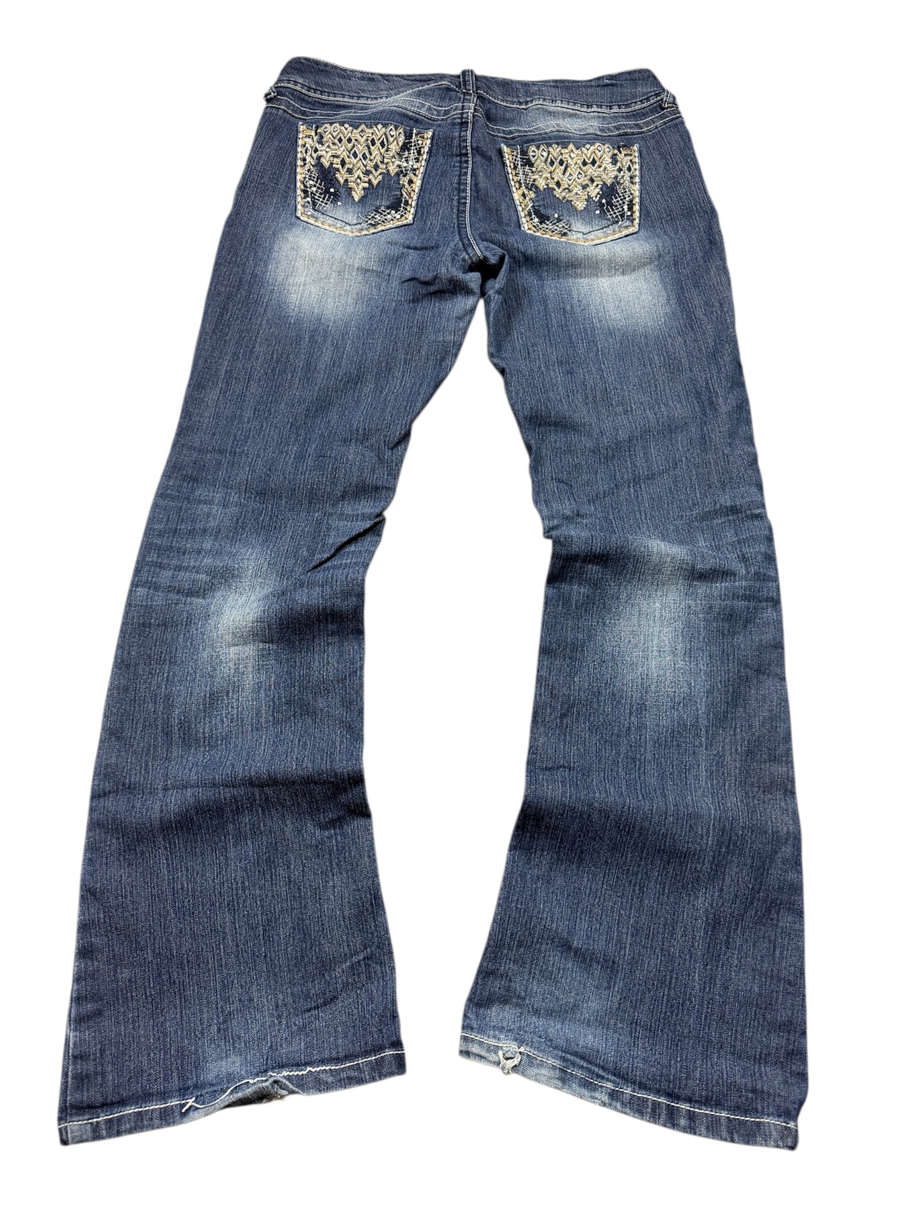 Wallflower Vintage Backprint Y2K Jeans 2005 M Damen