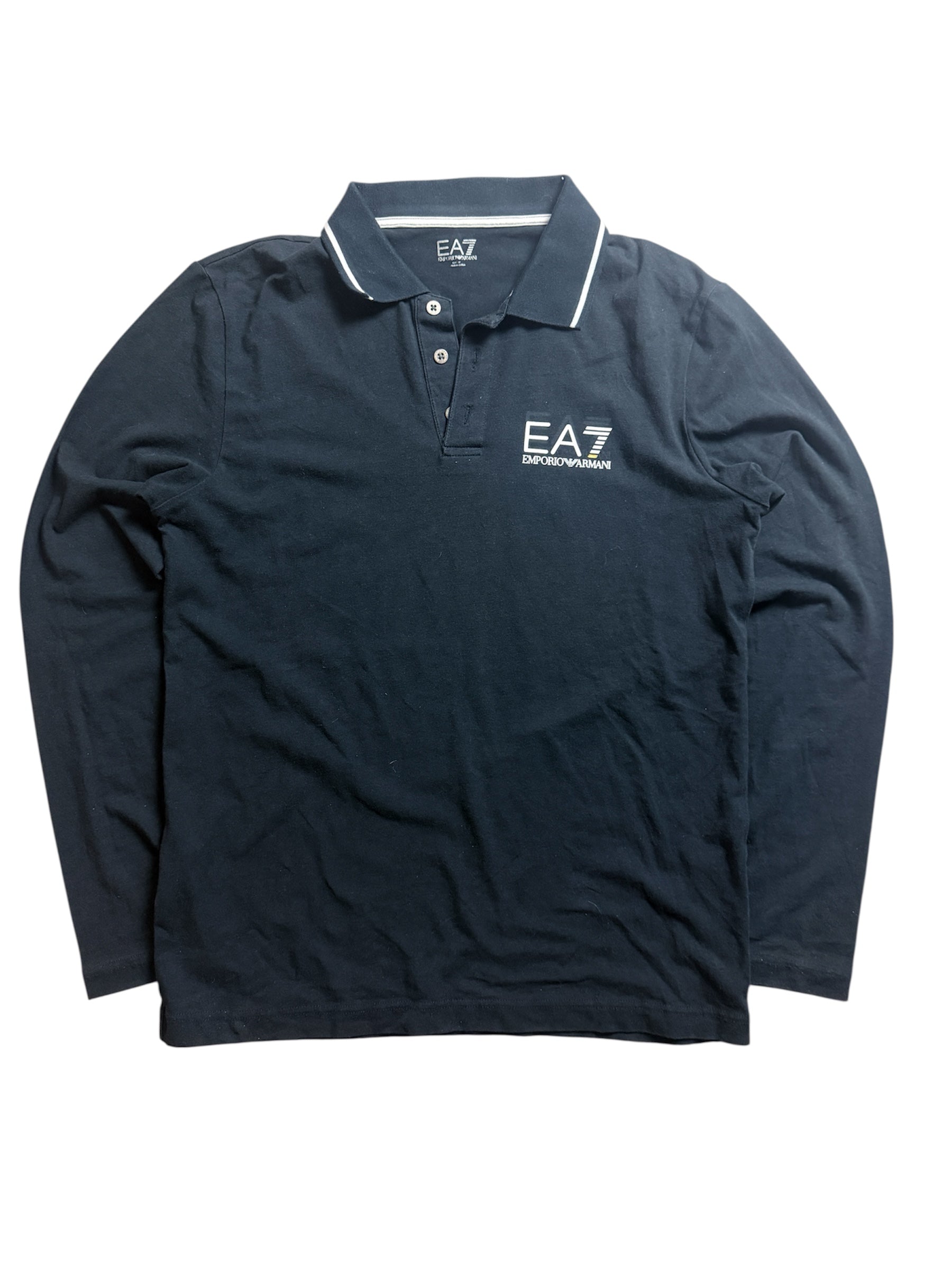 EA7 Emporio Armani Vintage Longsleeve Polo 2012 M