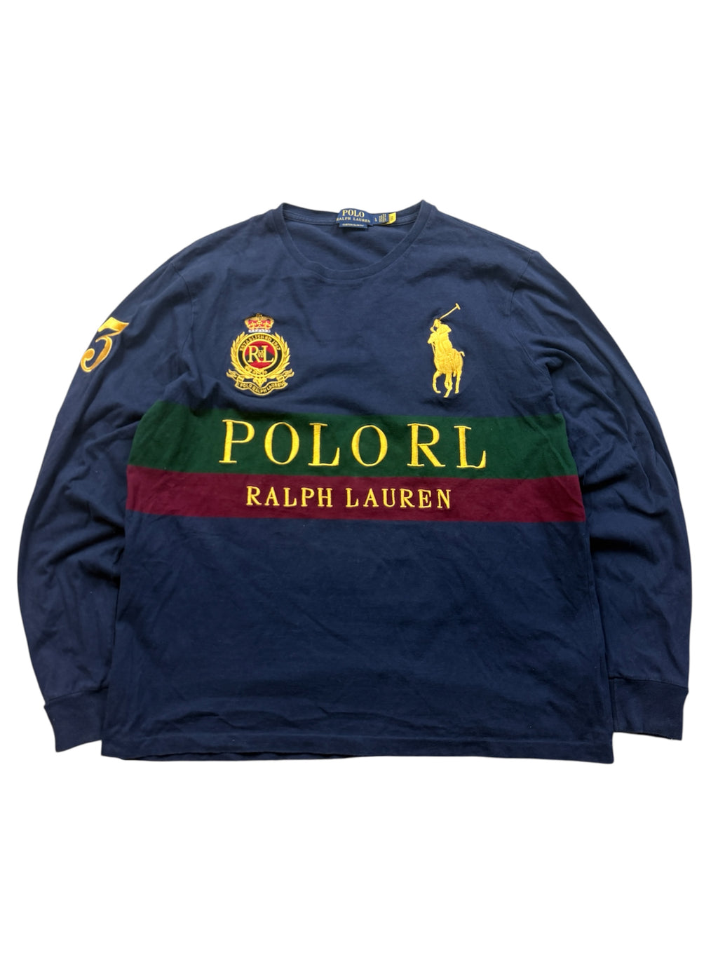 Polo Ralph Lauren Vintage Longsleeve*Rare*2010 L