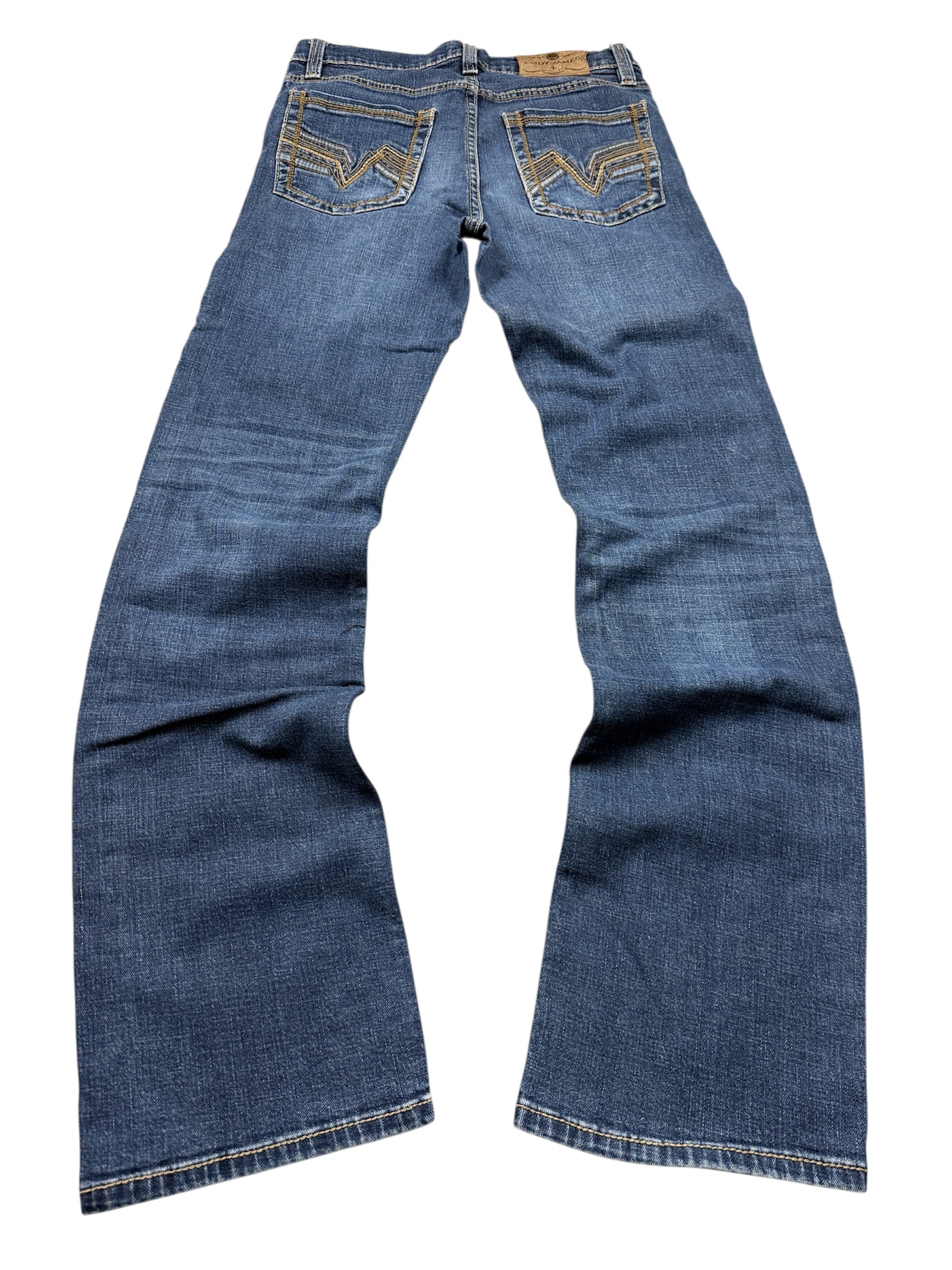 Cody James Vintage Jeans Backprint Y2K Straight Fit 2005 M