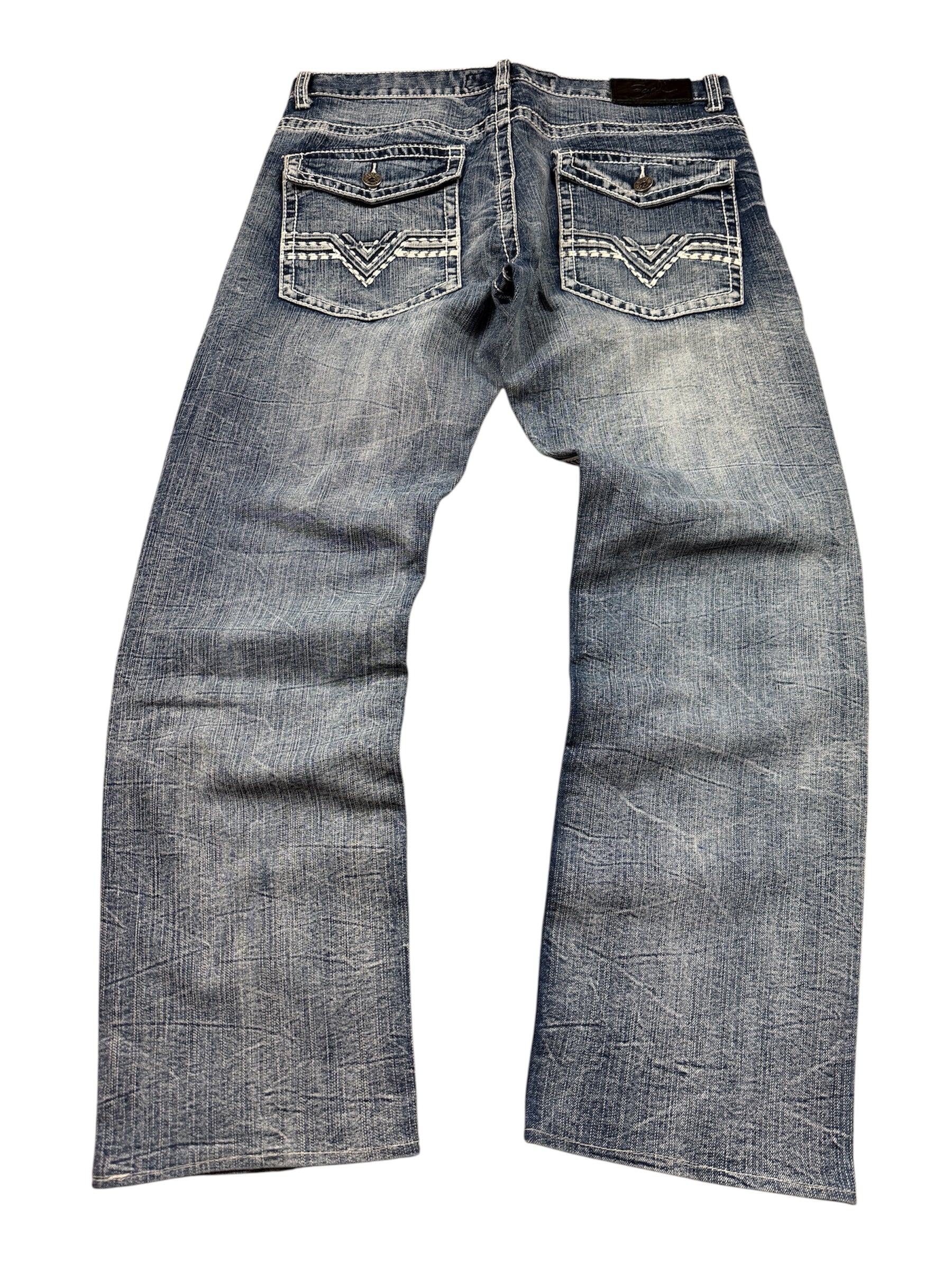 Earl Jeans Vintage Jeans Backprint Y2K Straight Fit 2006 M