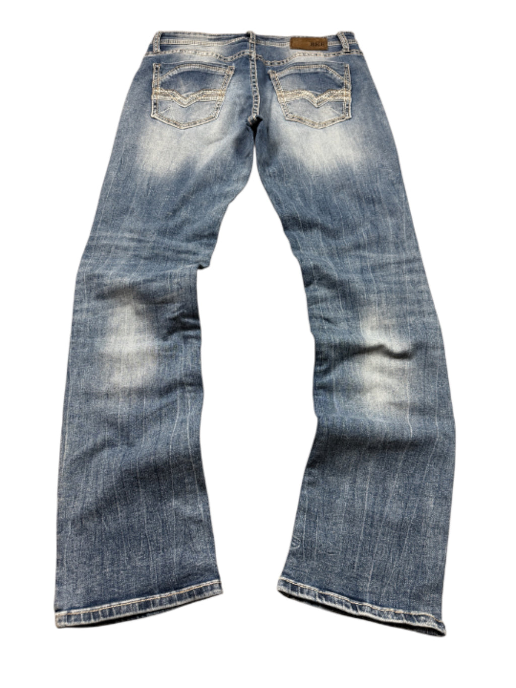 BKE Vintage Jeans Backprint Y2K Straight Fit 2008 M Damen