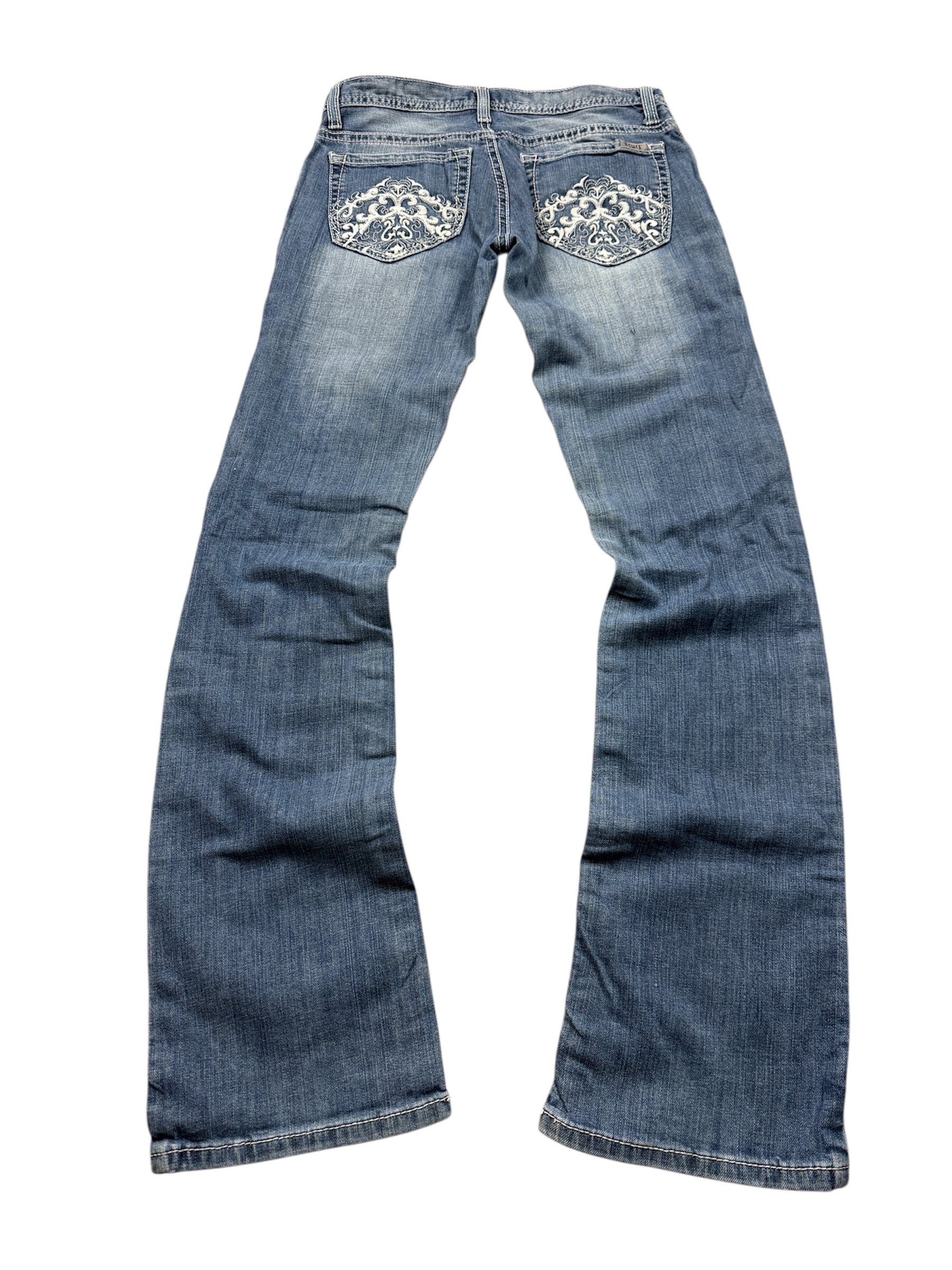 Cruel Vintage Jeans Backprint Y2K Bootcut Fit 2006 S Damen