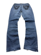 Amethyst Vintage Jeans Backprint Y2K Bootcut Fit 2005 S Damen