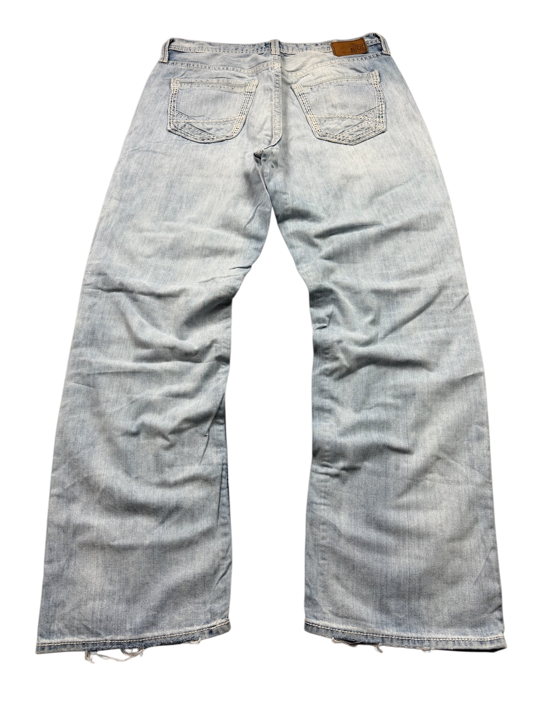 BKE Vintage Jeans Seth Y2K Straight Fit 2006 XL