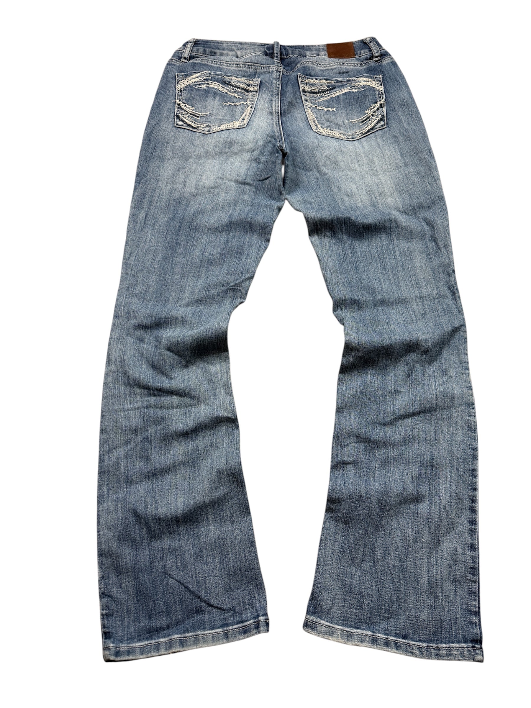 Vintage Jeans Backprint Y2K Bootcut Fit 2005 M