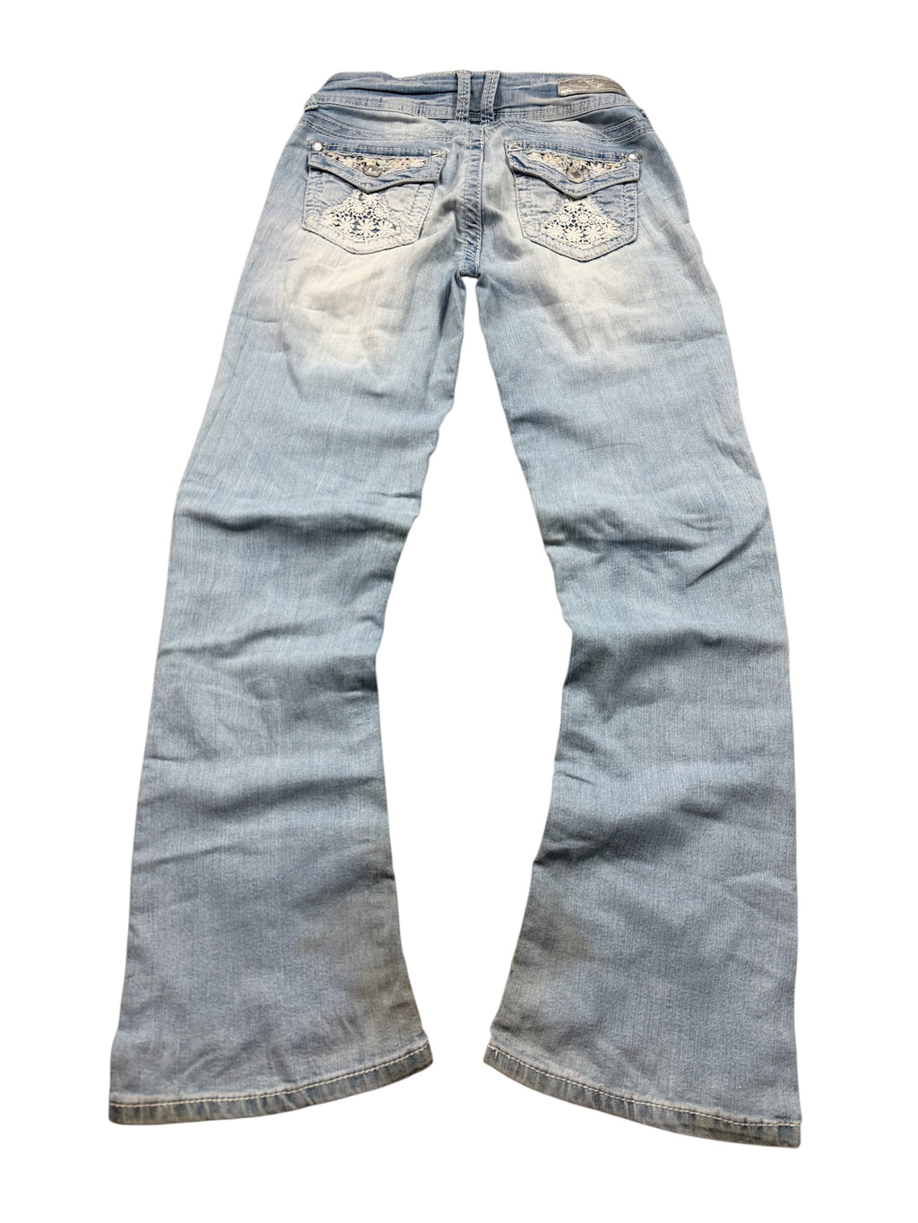 Vintage Jeans Backprint Y2K Bootcut Fit 2005 S Damen