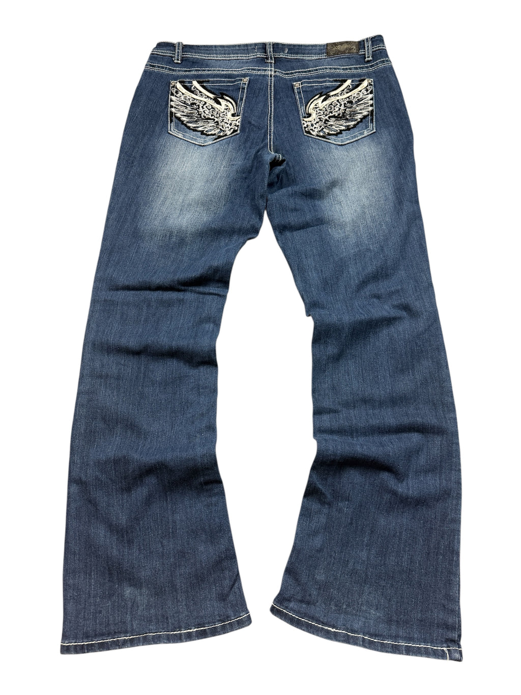 ZCO Jeans Vintage Jeans Backprint Y2K Bootcut Fit 2006 M Damen