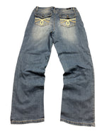 Earl Vintage Jeans Backprint Y2K Bootcut Fit S